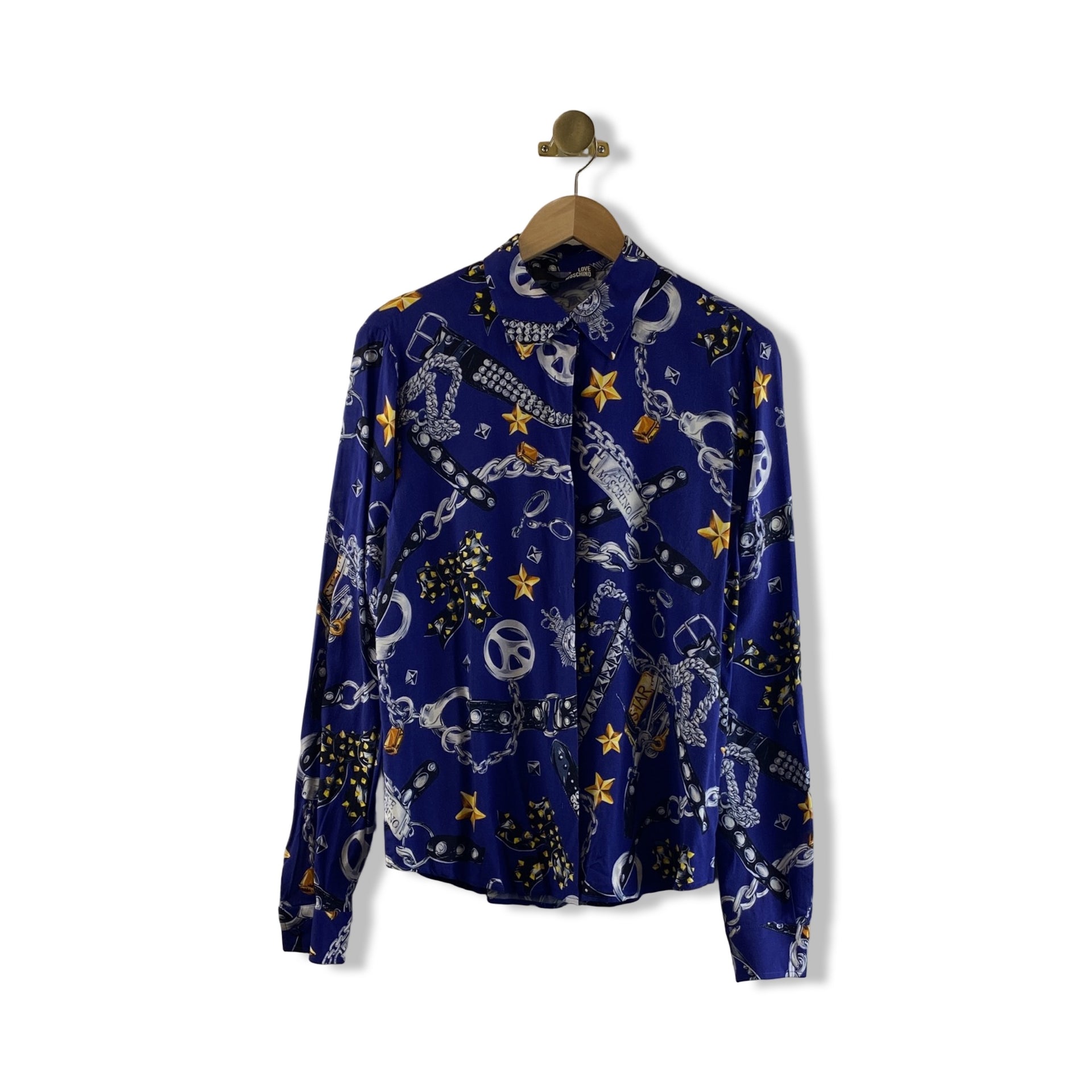 Love Moschino Patterned Button Down