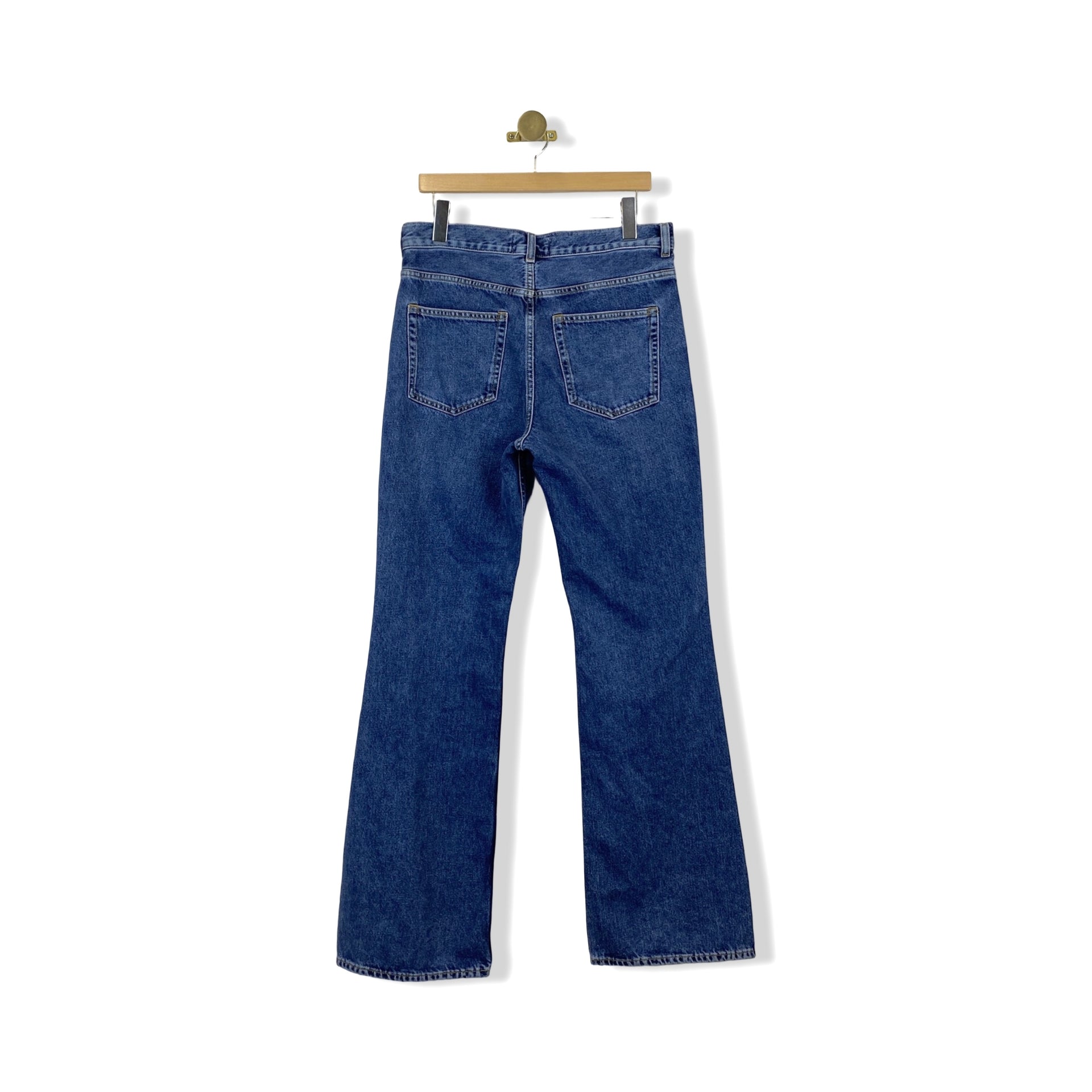 COS Button Fly Mid Rise Jeans