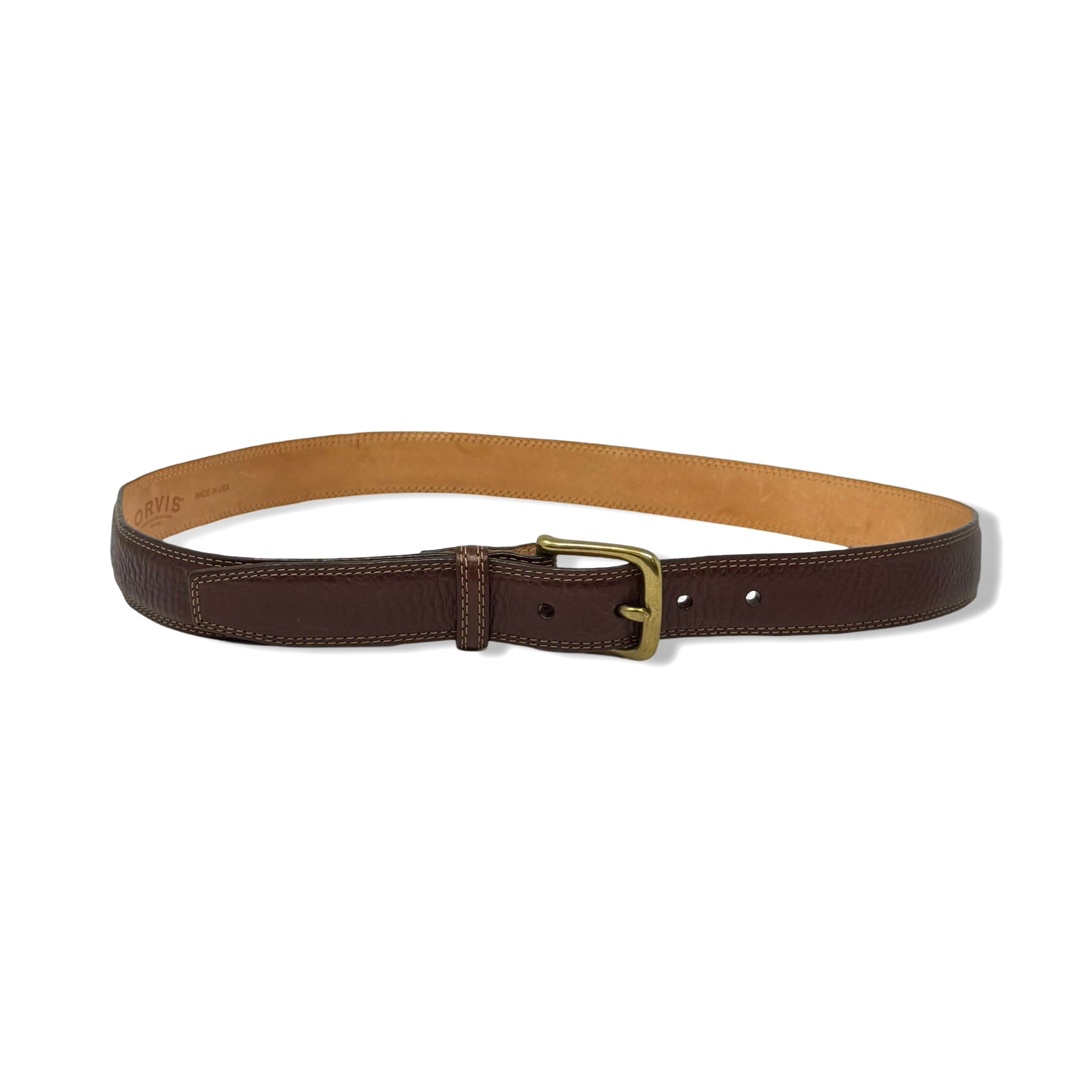 Orvis Textured Leather Belt
