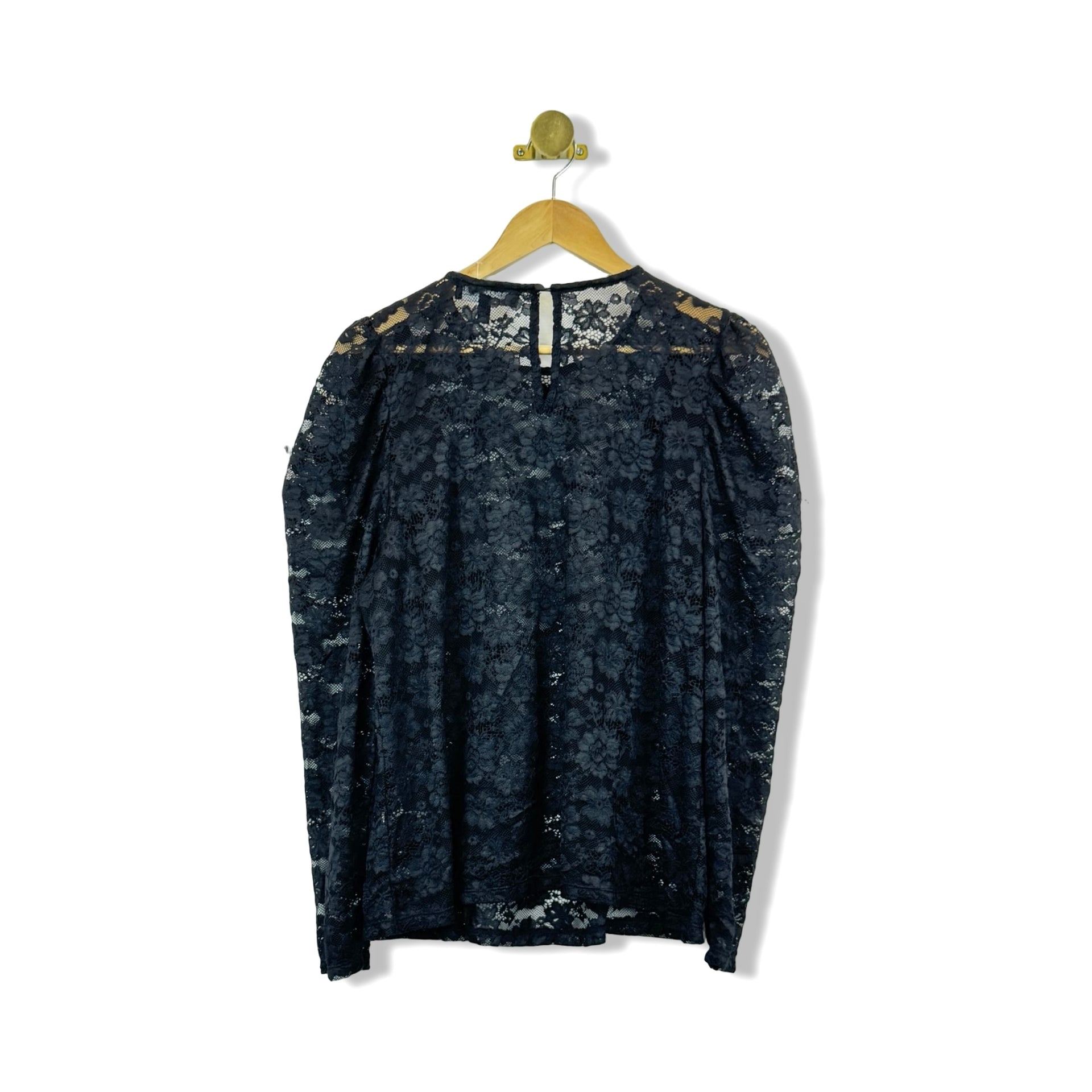 Eloquii Ruffle Lace Top