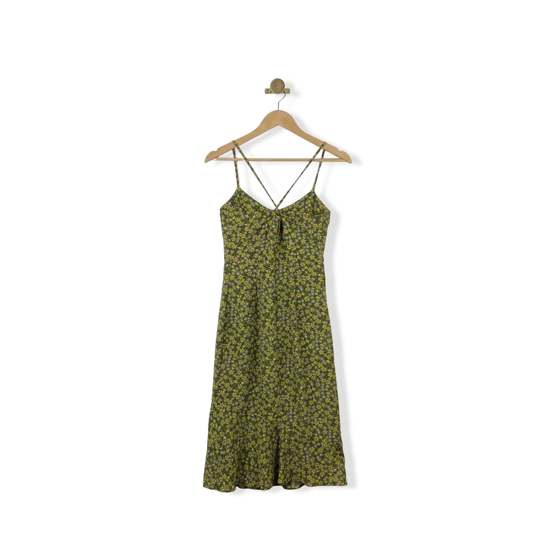 Vintage Express Floral Mini Dress