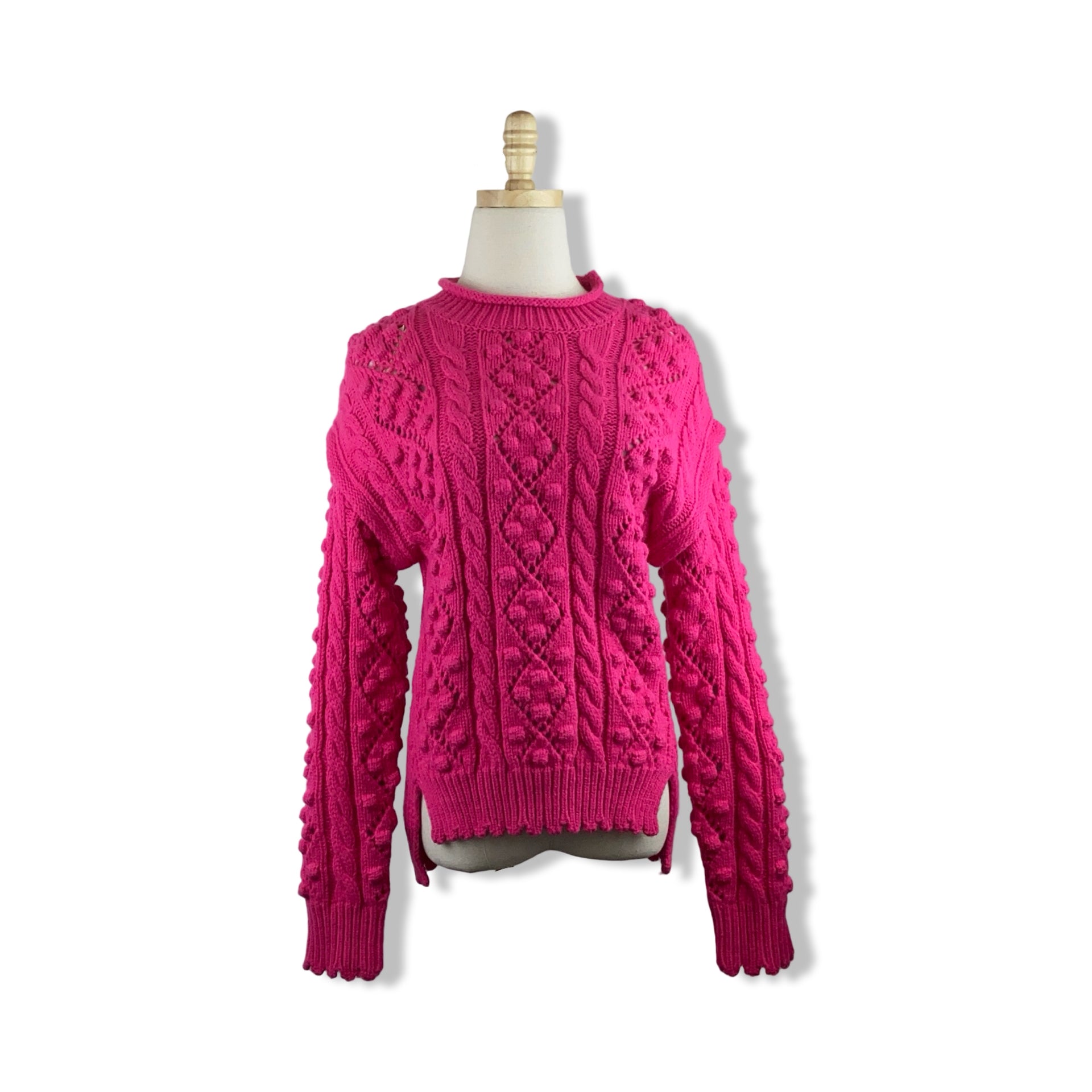 Heartloom Bobble Knit Sweater