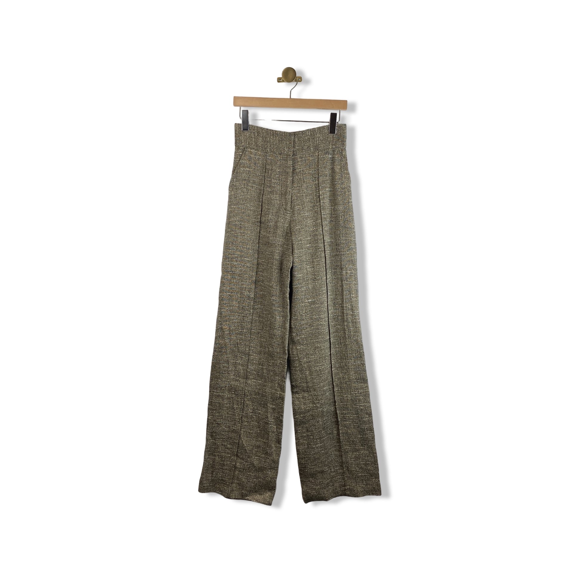 Rachel Comey Linen Blend Wide Leg Slacks