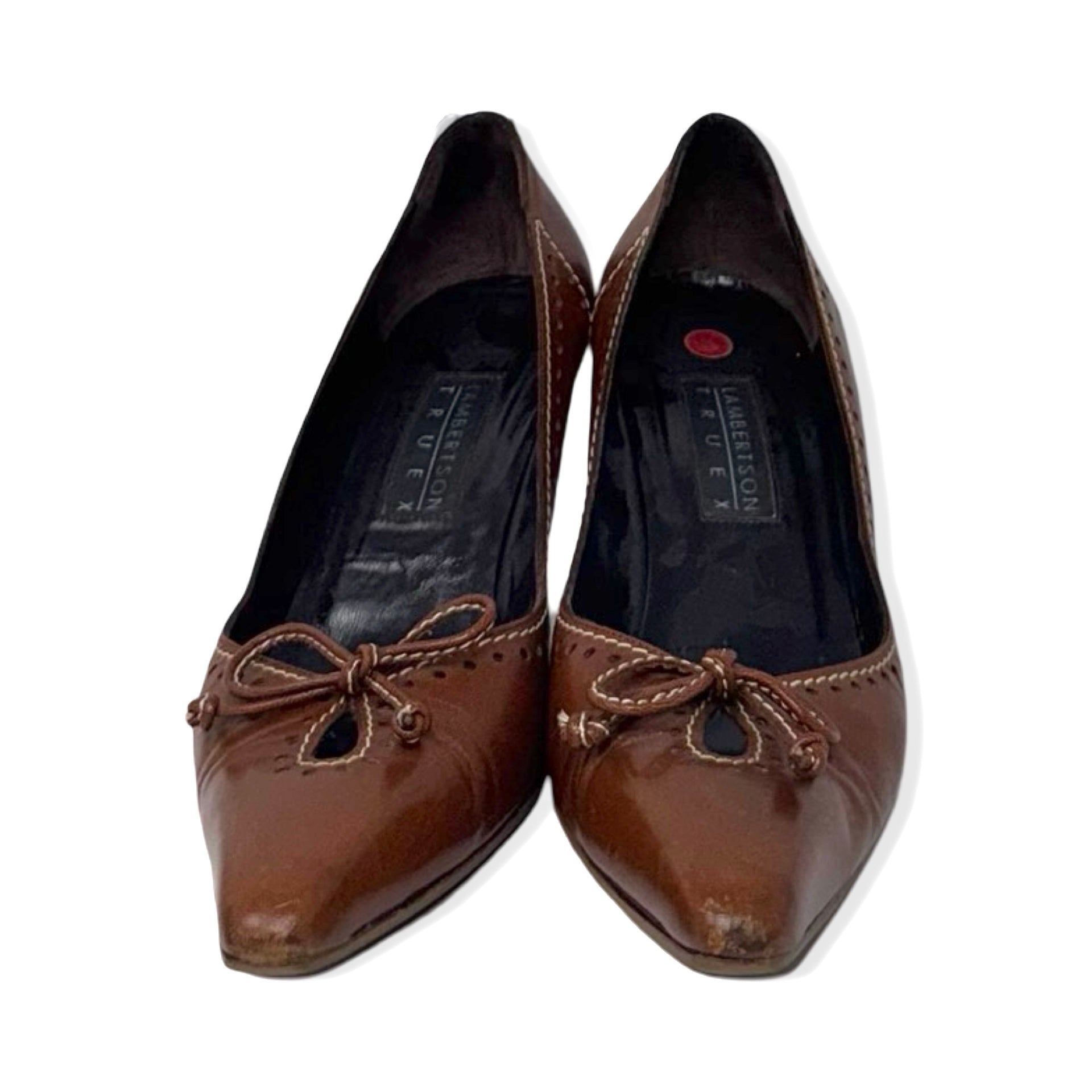 Lambertson Truex Pointed Toe Bow Pumps