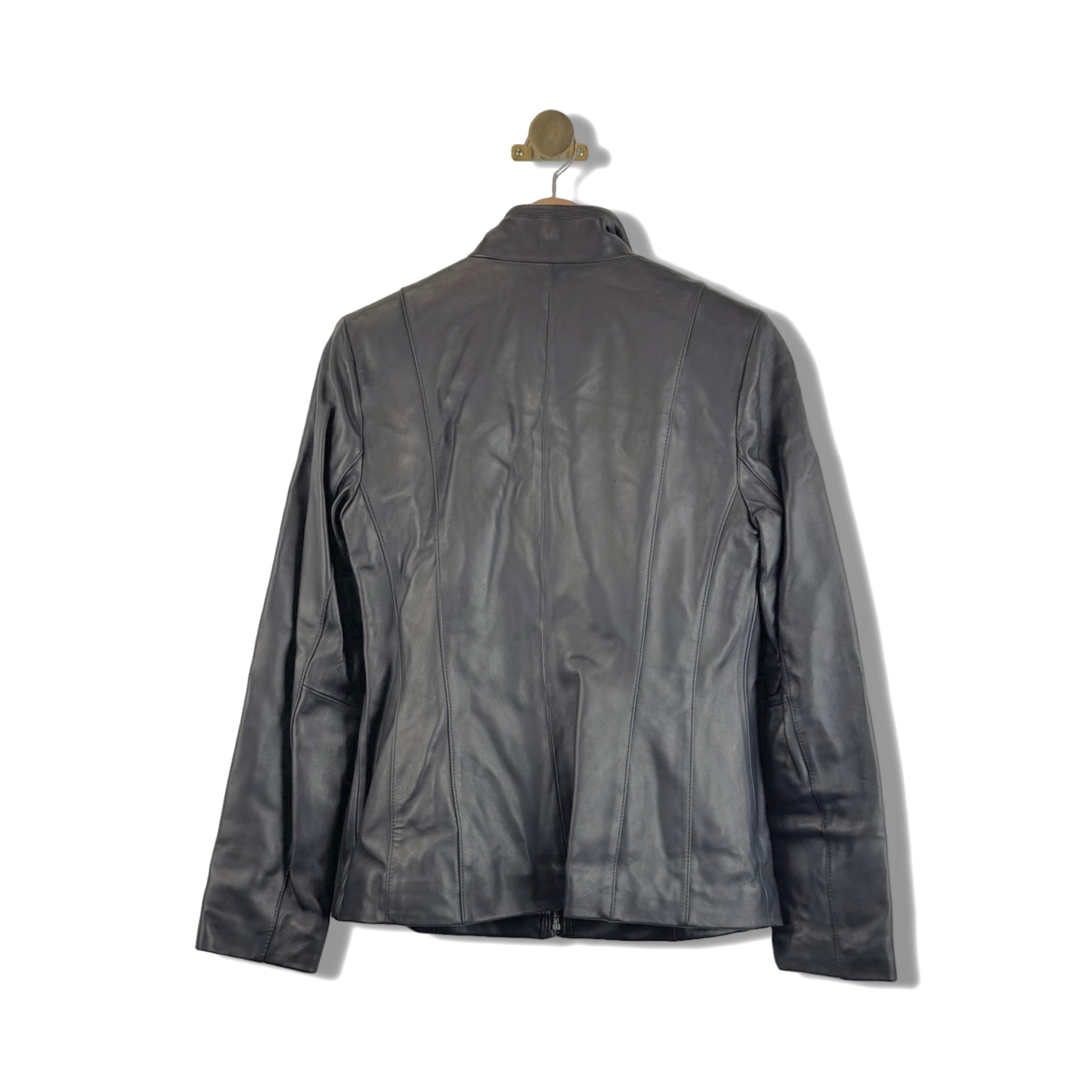 Cole Haan Lambskin Leather Jacket