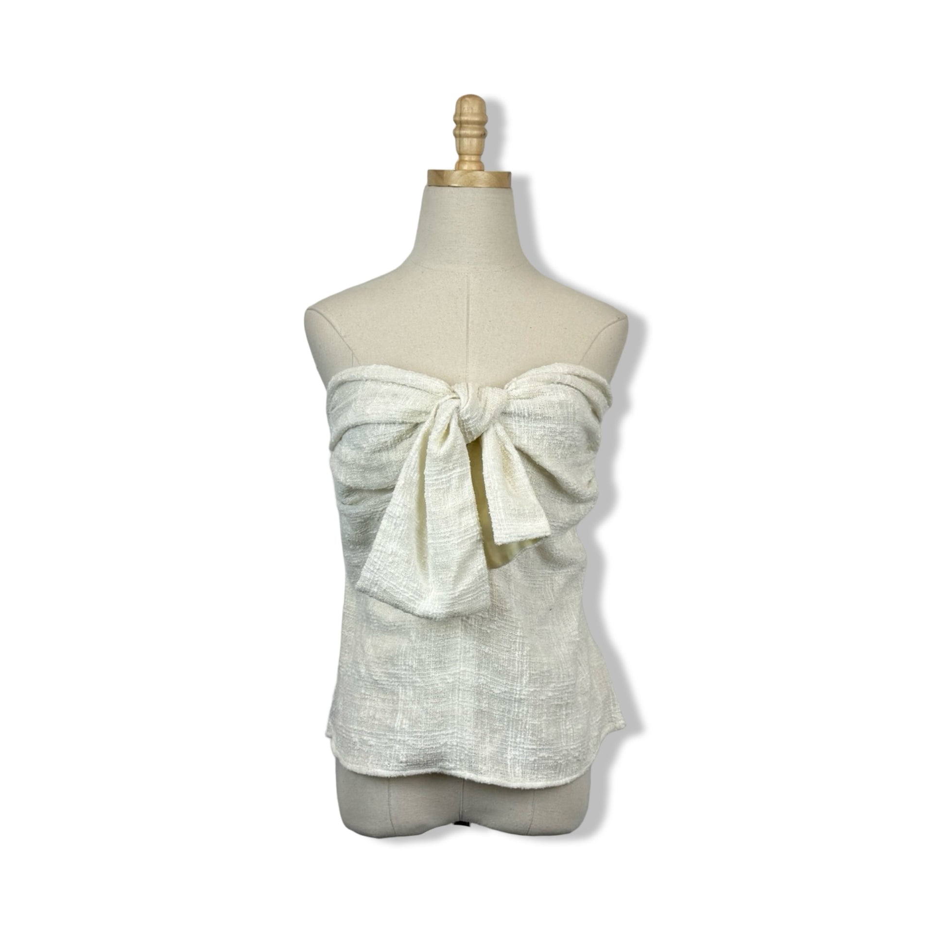 Rachel Comey Tie-Front Strapless Top