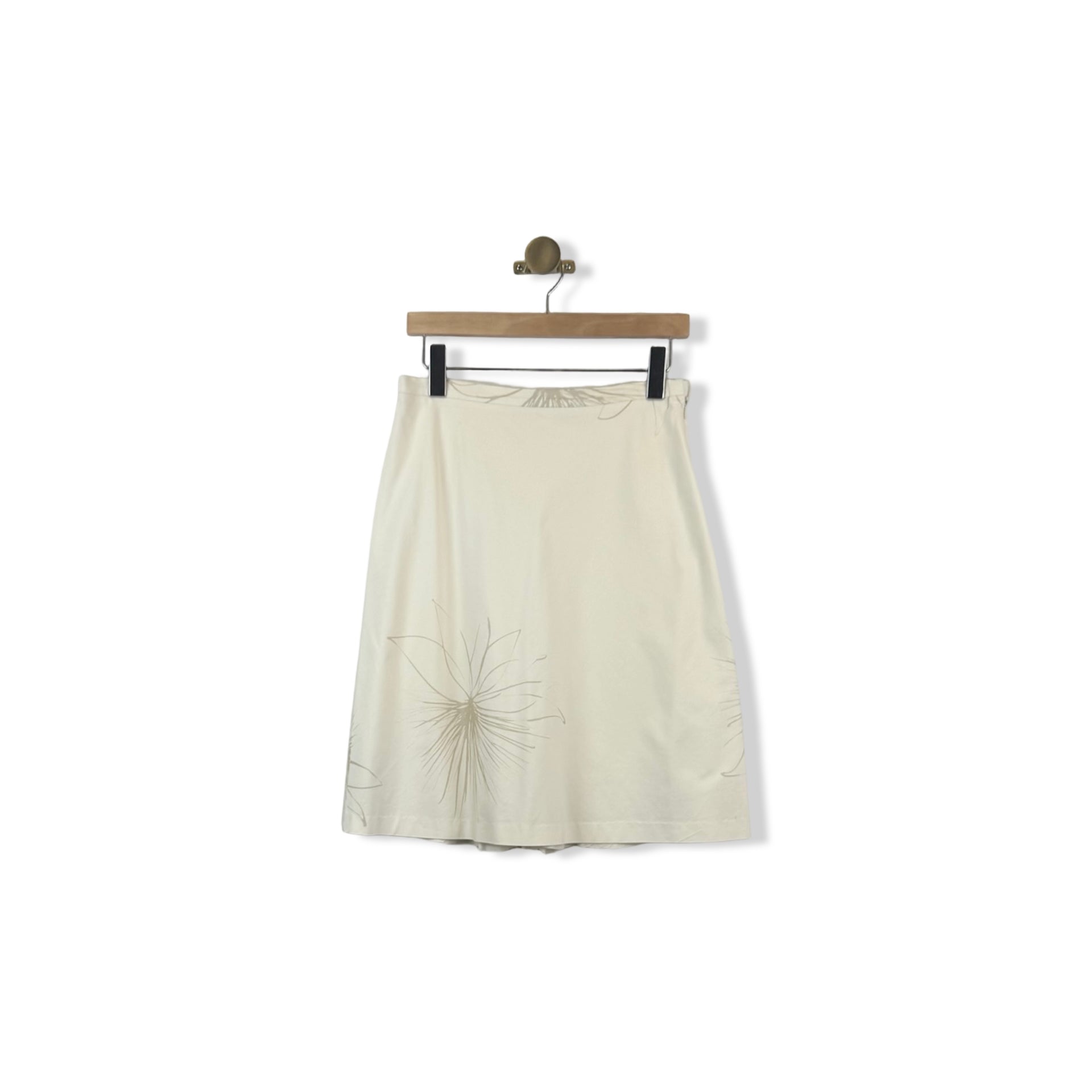 Luciano Barbera Floral Midi Skirt