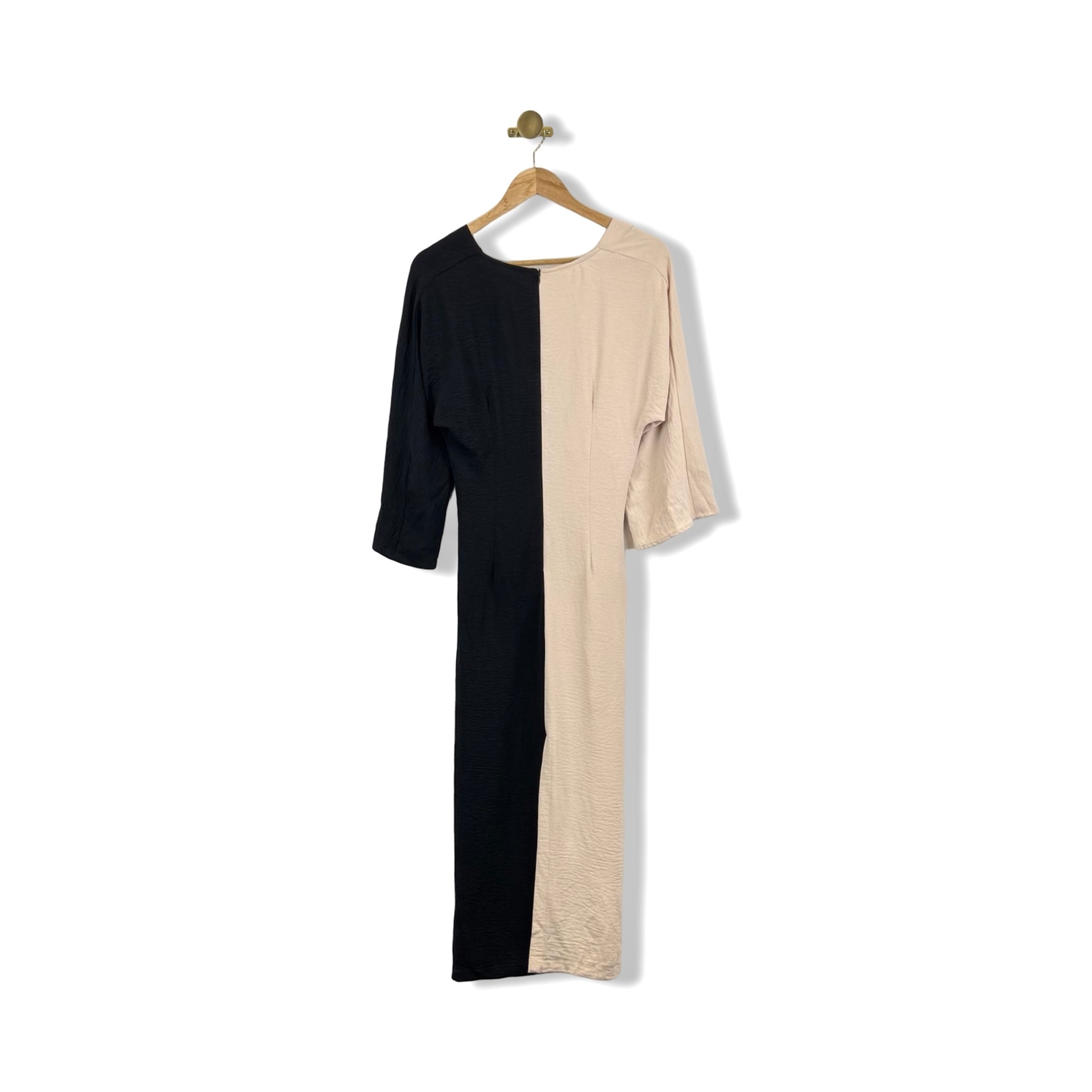 Compania Fantastica Knotted Midi Dress