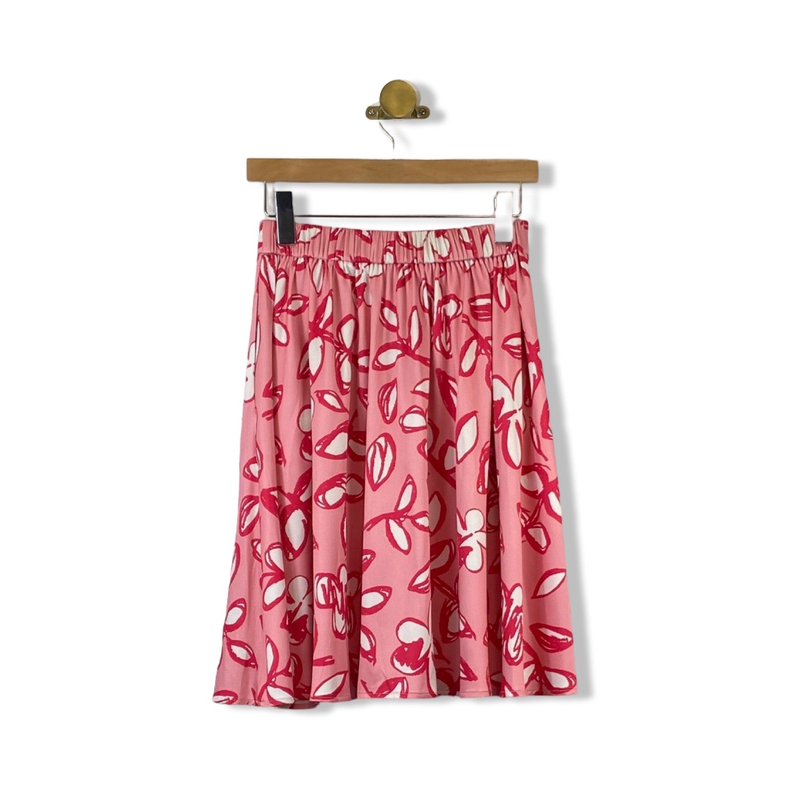Area Stars Floral Pleated Skirt