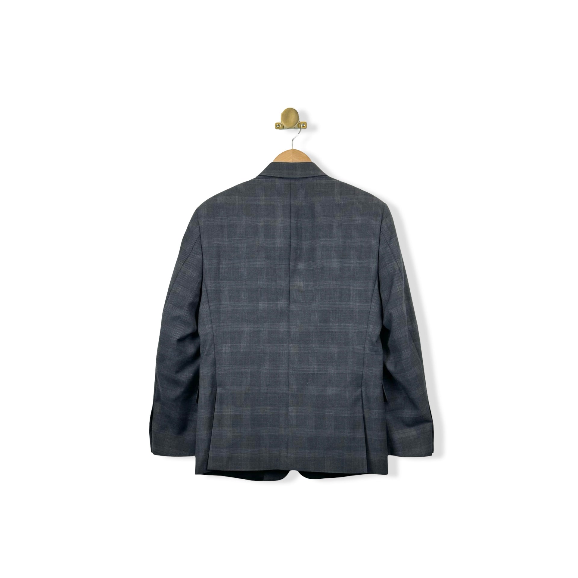 Saks Fifth Avenue Plaid Suit Jacket
