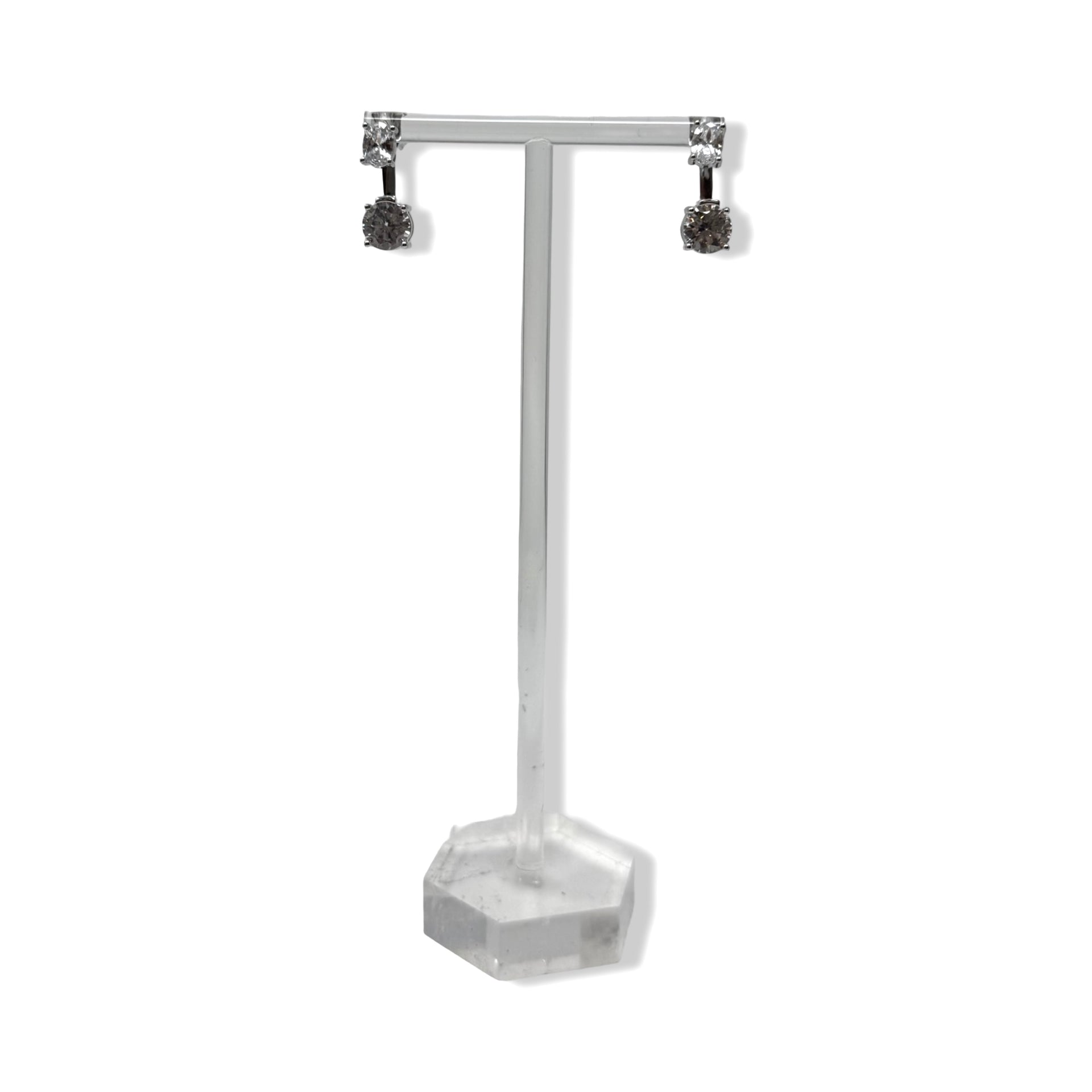 Shashi Rhinestone Jacket Earring