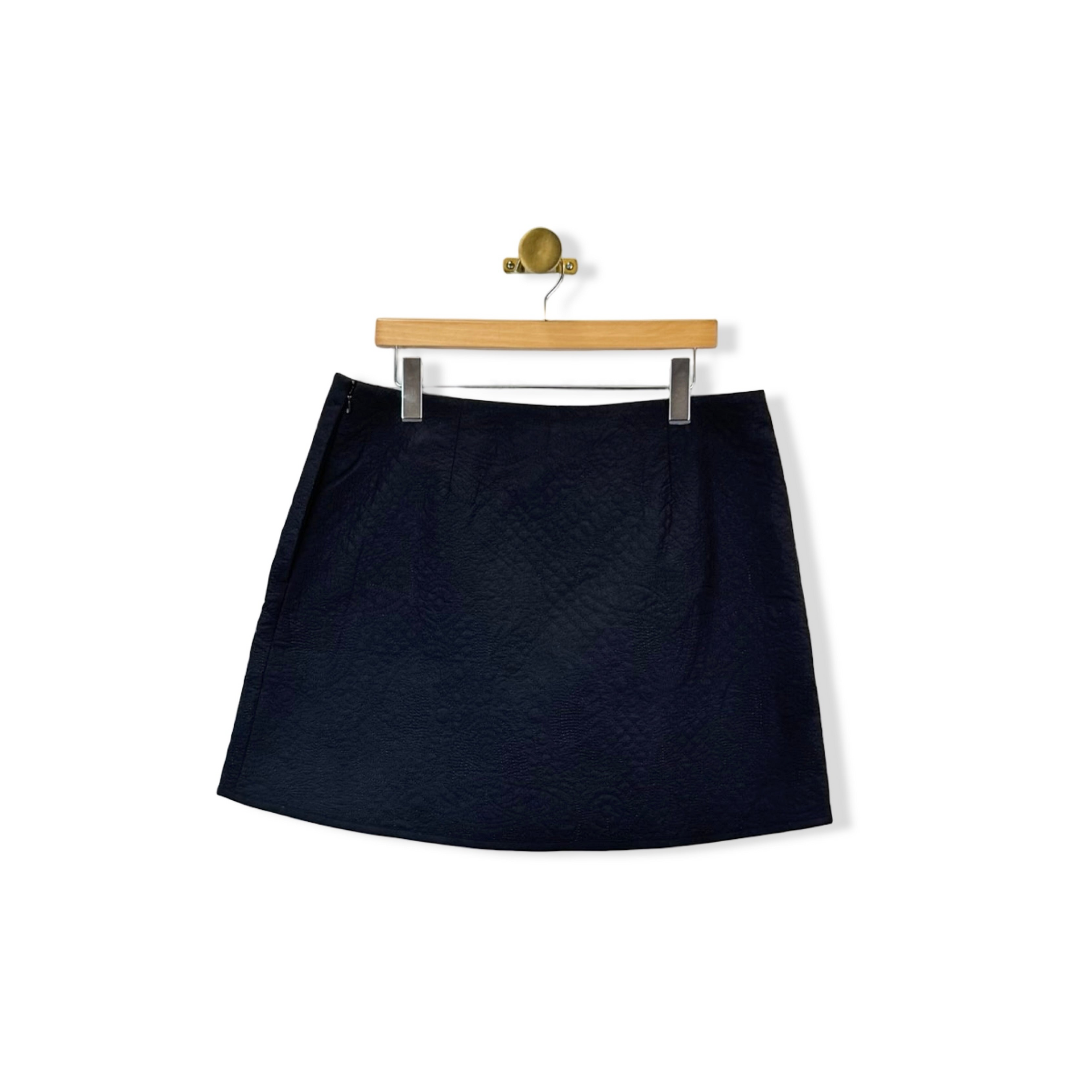 COS Quilted Wrap Mini Skirt