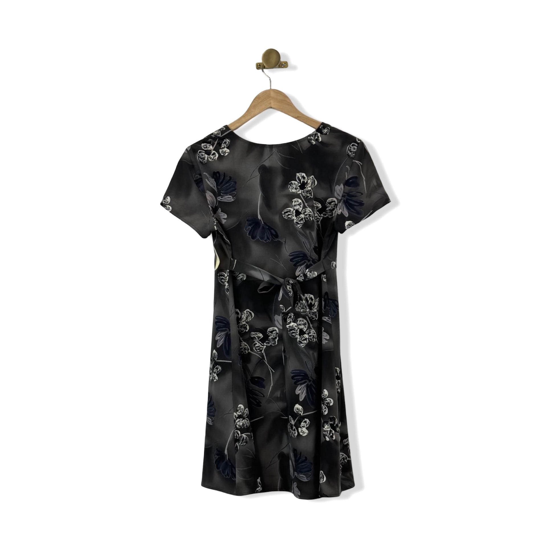 Vintage Knapp Studio Floral Short Sleeve Dress
