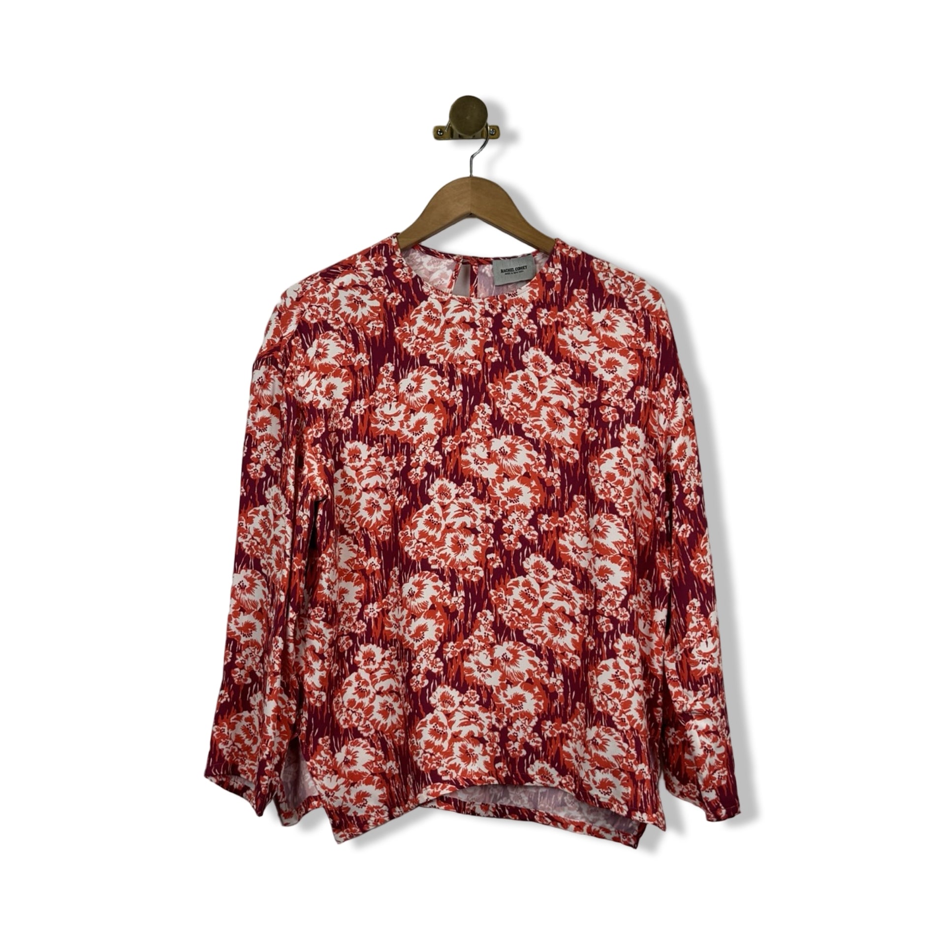 Rachel Comey Floral Long Sleeve Blouse