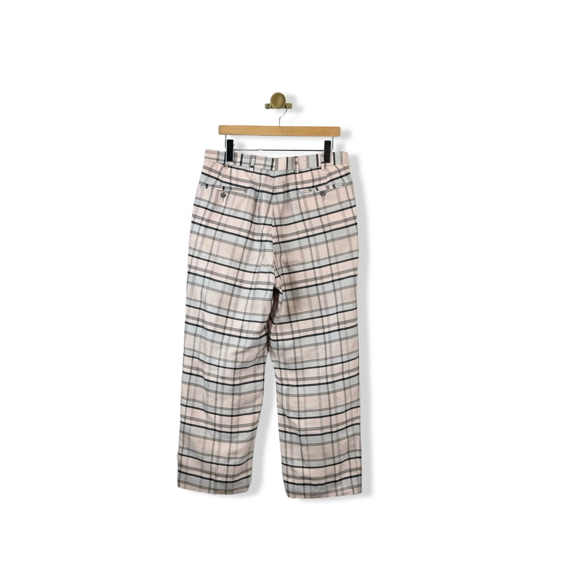 Duckie Brown Plaid Pants