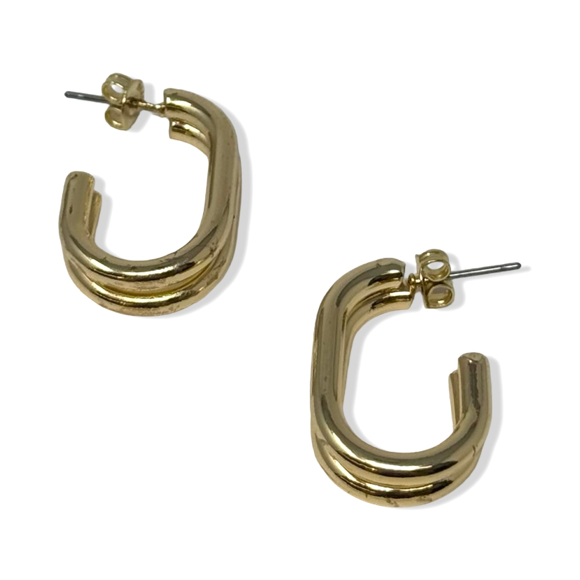 Shashi Open Dual Hoop Earring