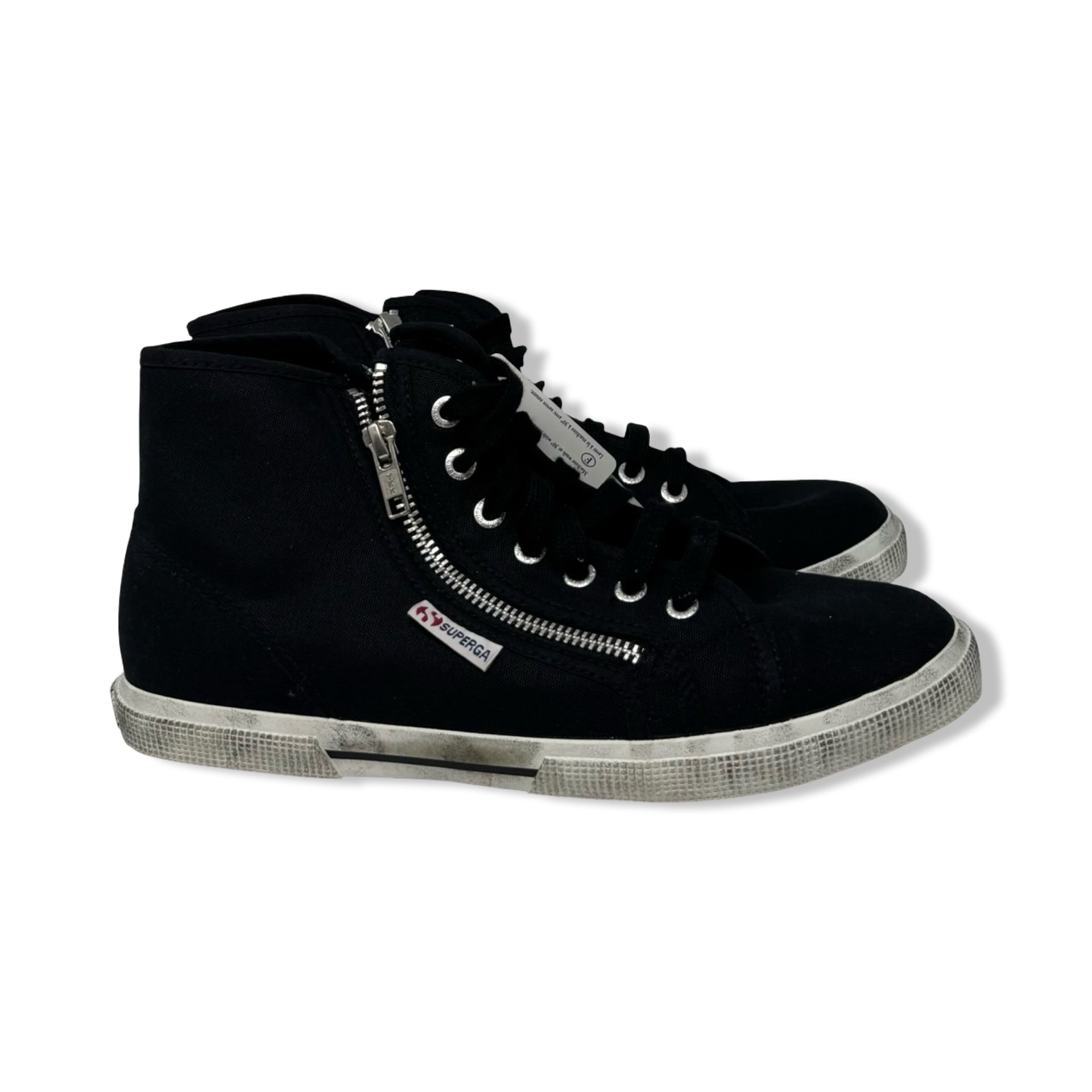 Superga Pre Distressed HiTop Sneaker