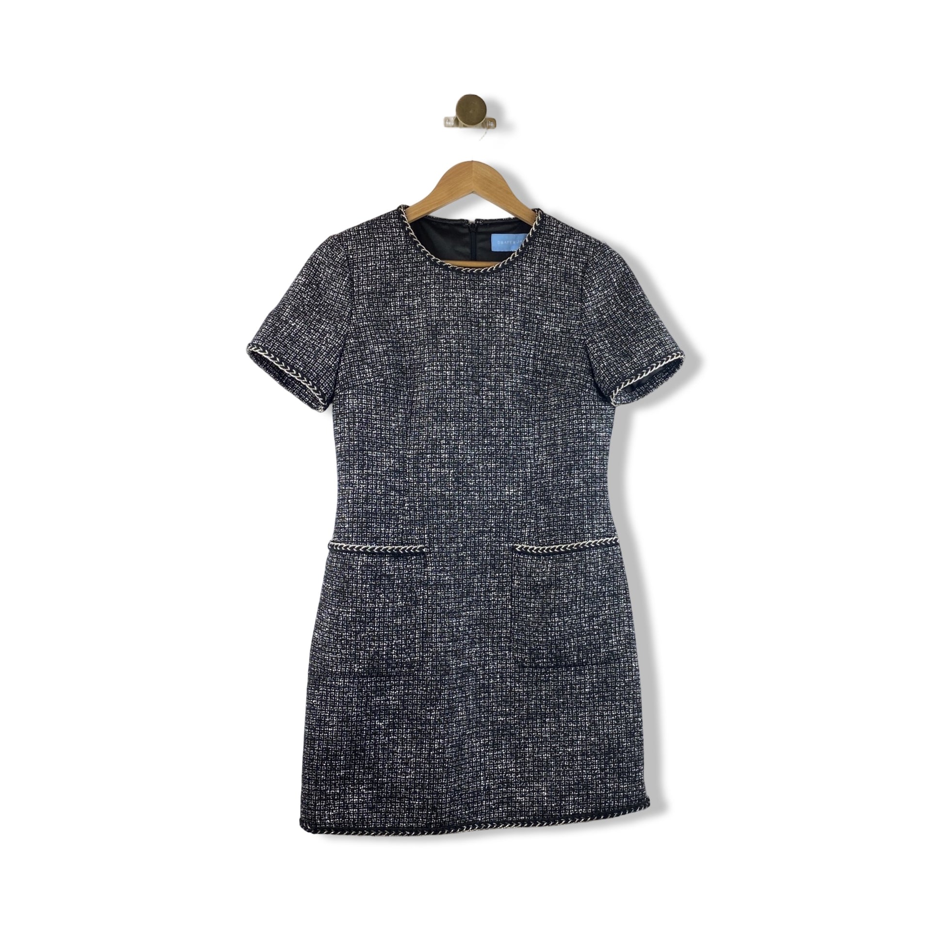 Draper James Metalic Tweed Dress