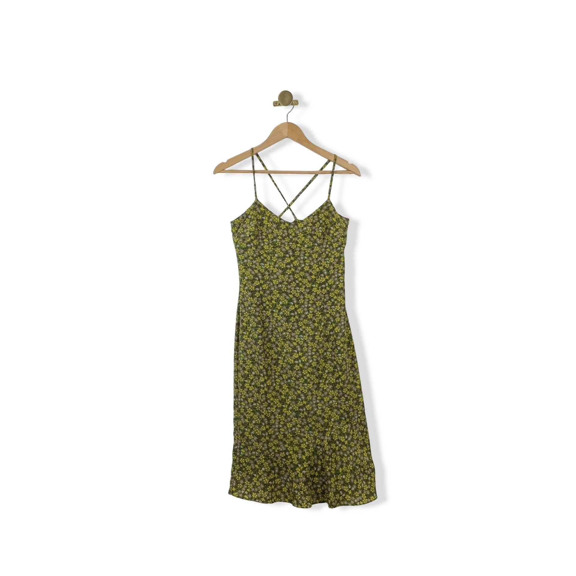 Vintage Express Floral Mini Dress