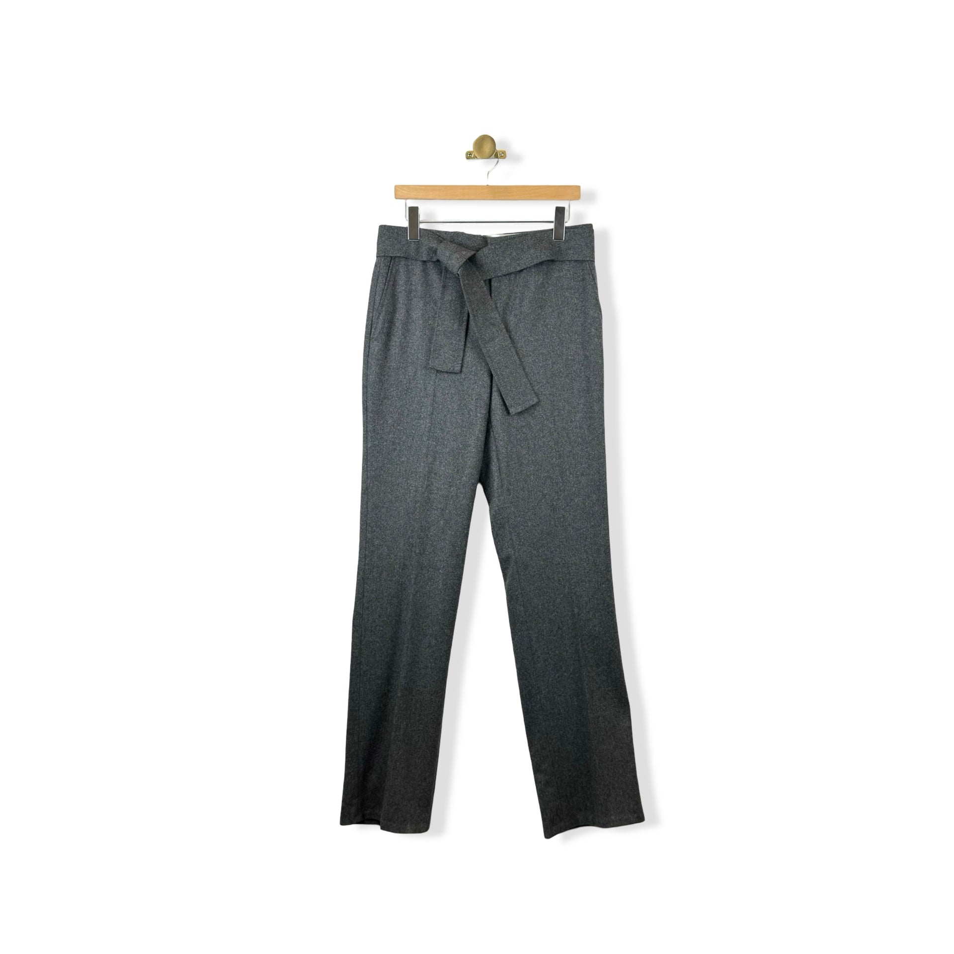 Duckie Brown Belted Pleated Pants