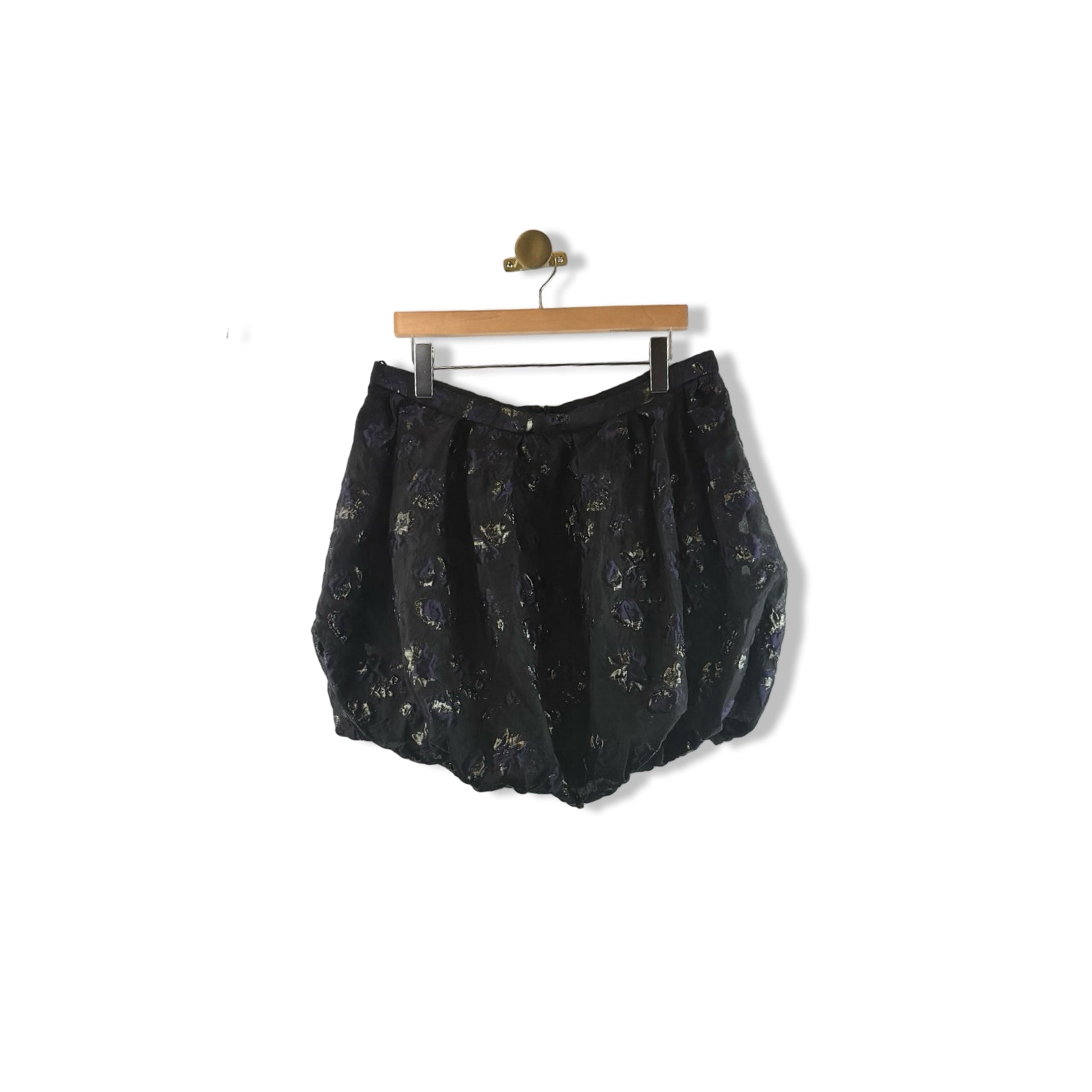 Rachel Comey Floral Metallic Bubble Skirt