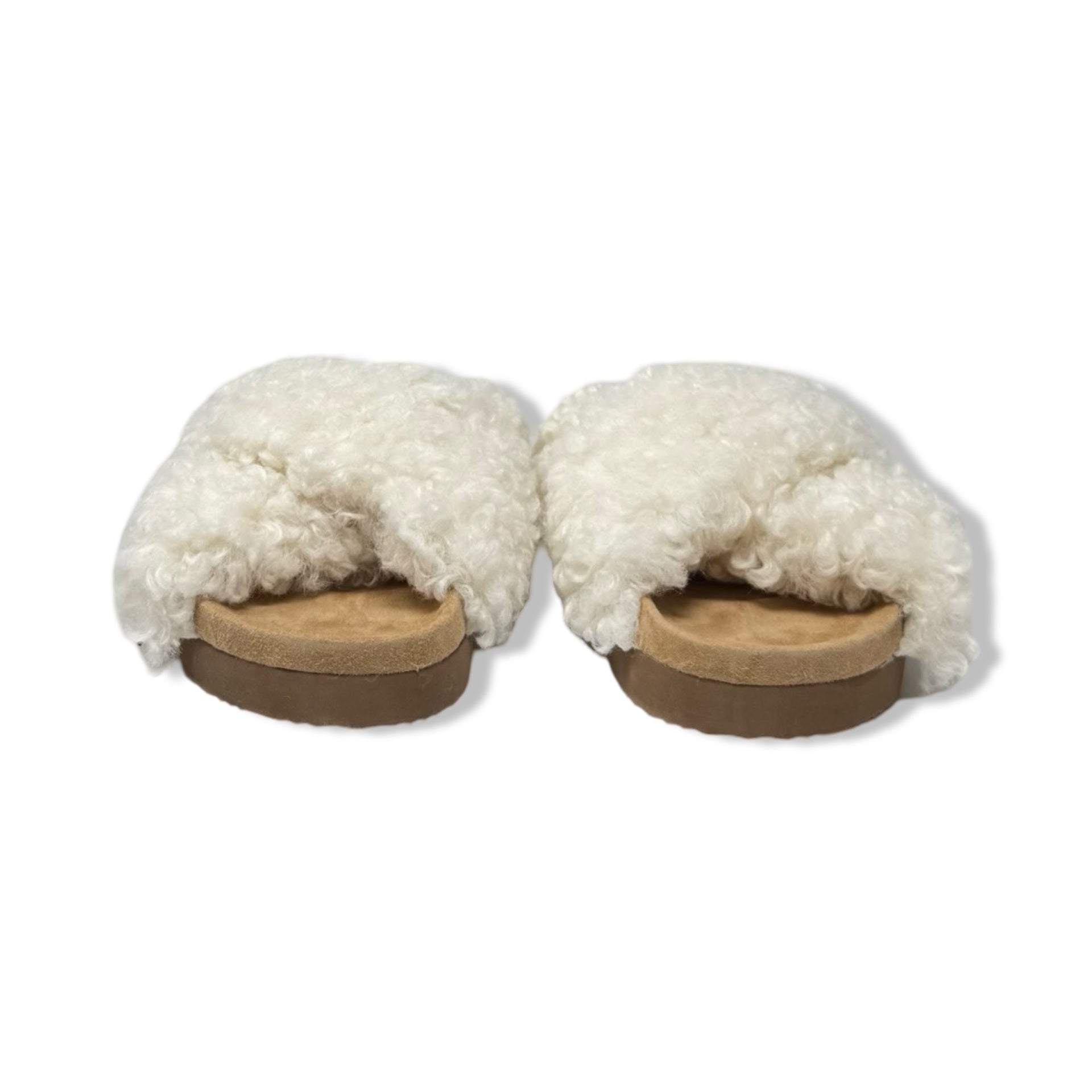 & Other Stories Shearling Cross Slippers