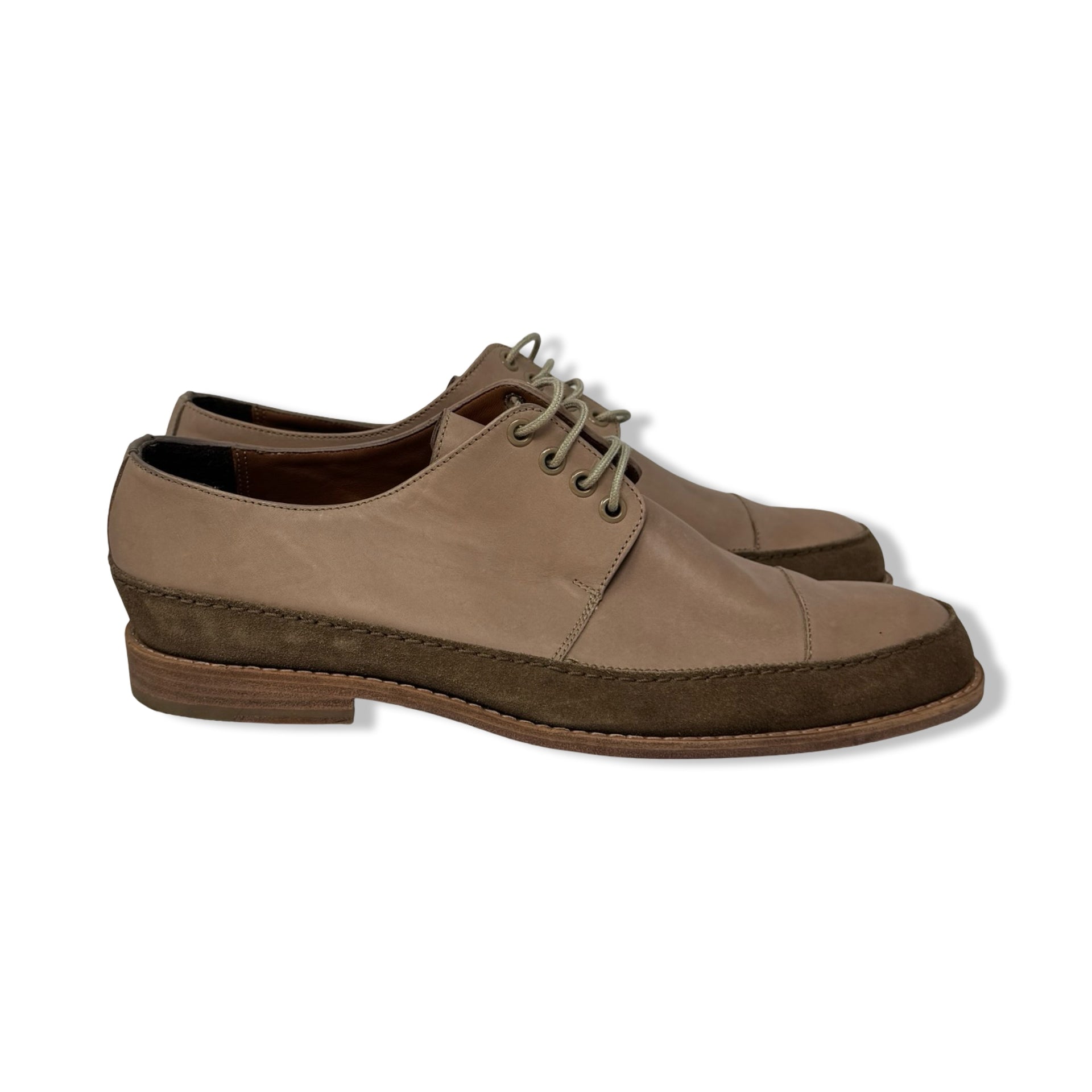 Rachel Comey Suede Leather Lace Up Shoes