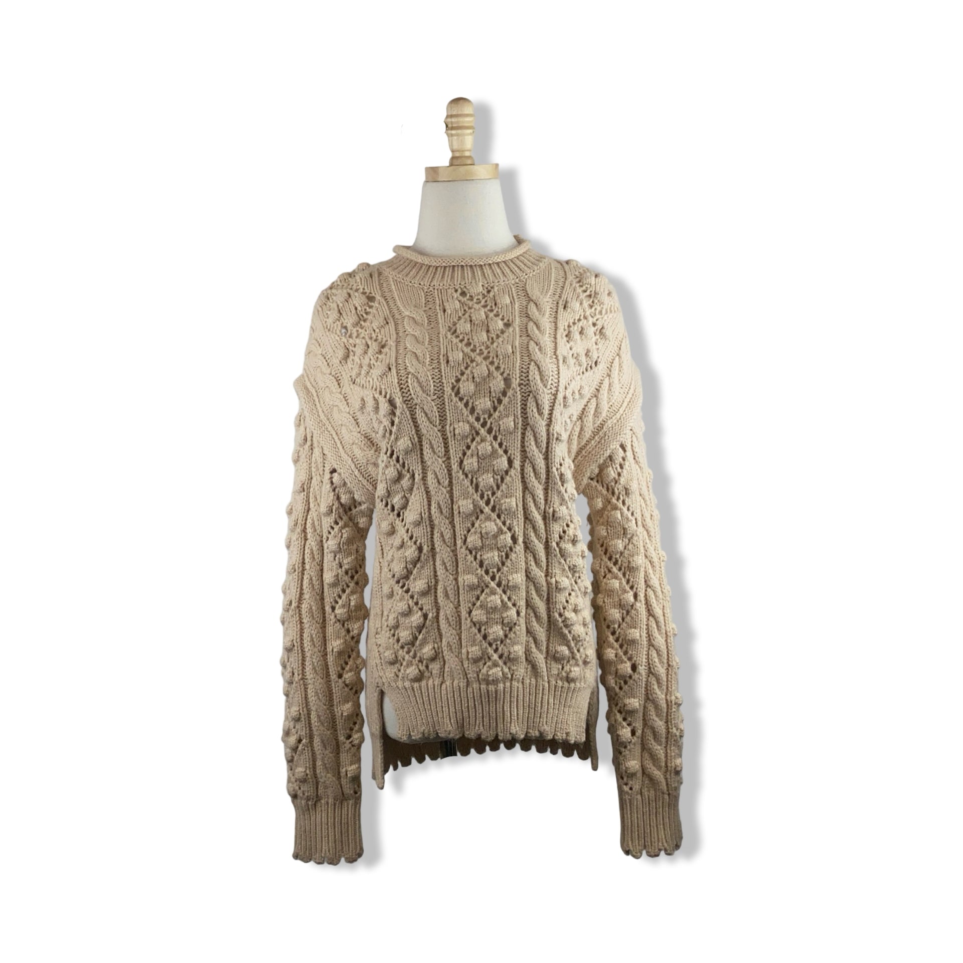 Heartloom Bobble Knit Sweater