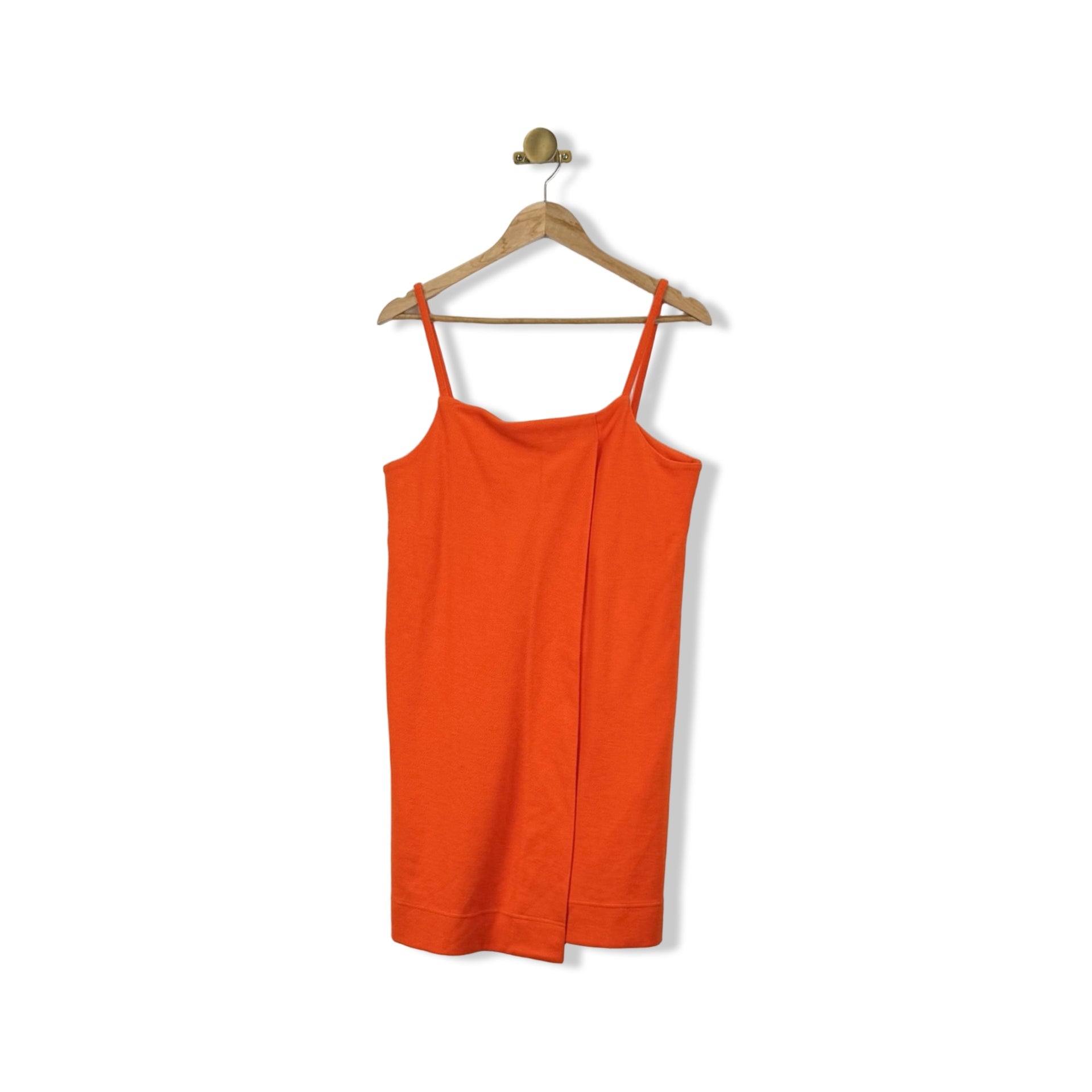 COS Square-Neck Mini Wrap Dress