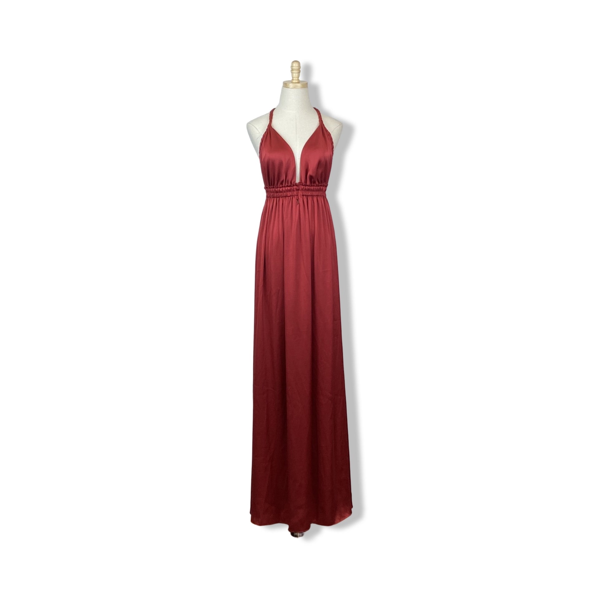 LoveShackFancy Halter Dress