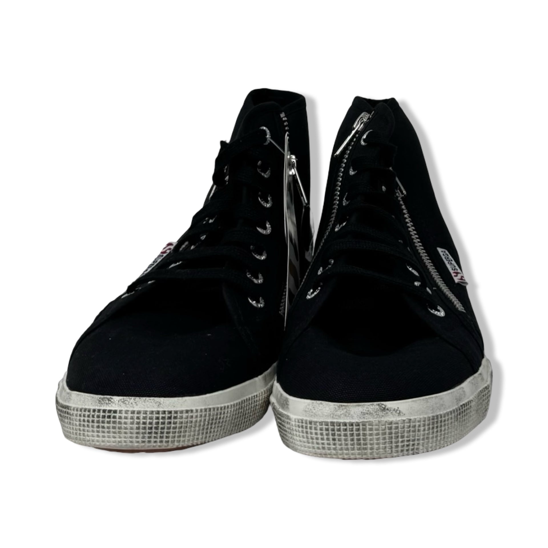 Superga Pre Distressed HiTop Sneaker