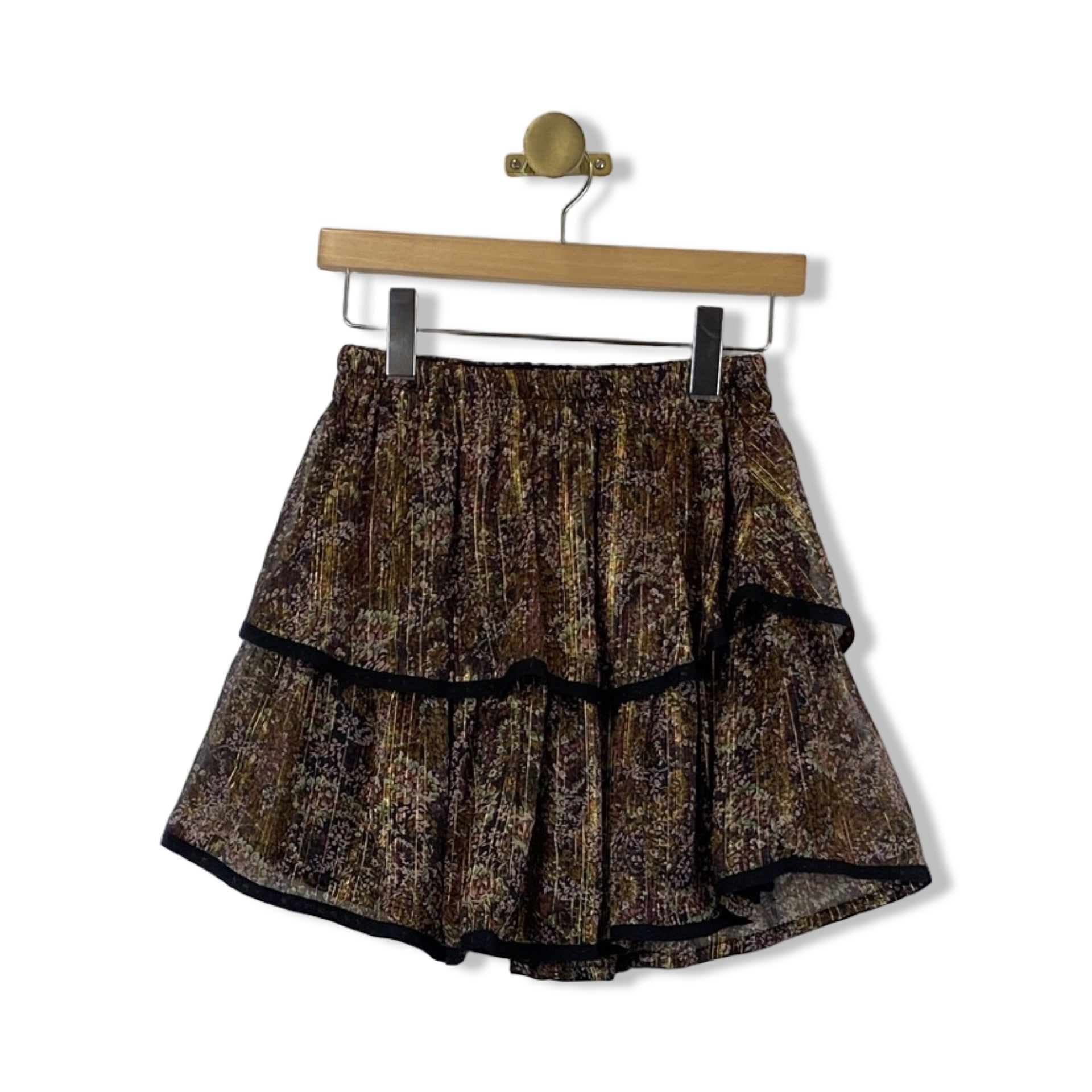 Allison New York Tied Mini Skirt