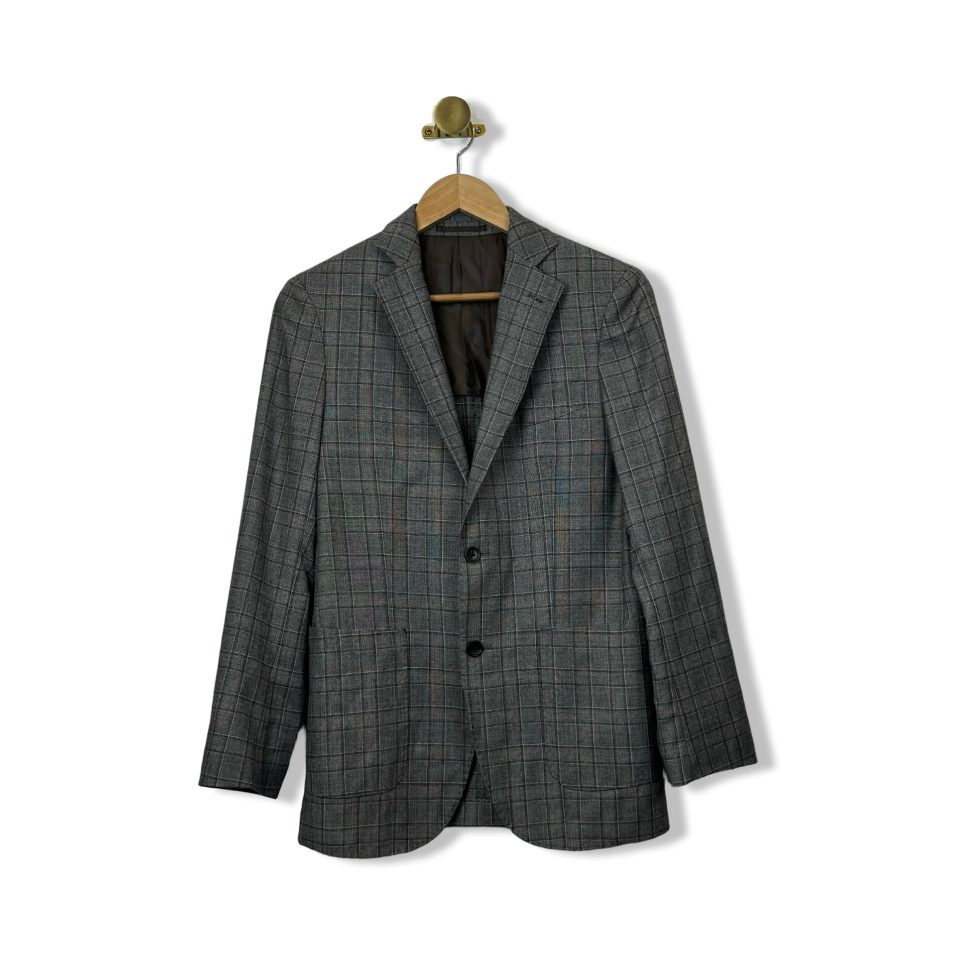 Gutteridge Wool Plaid Suit Set