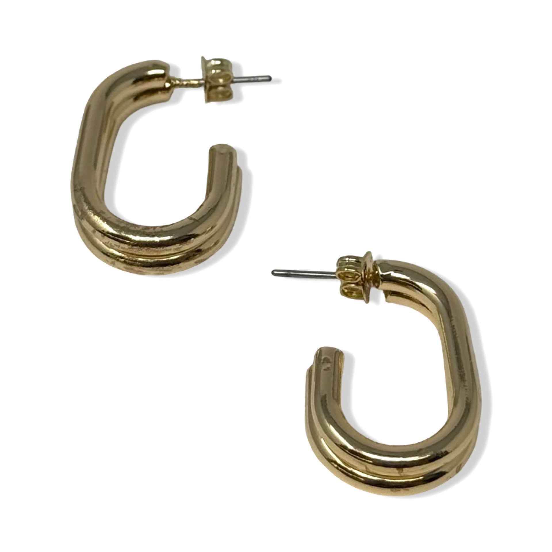 Shashi Open Dual Hoop Earring