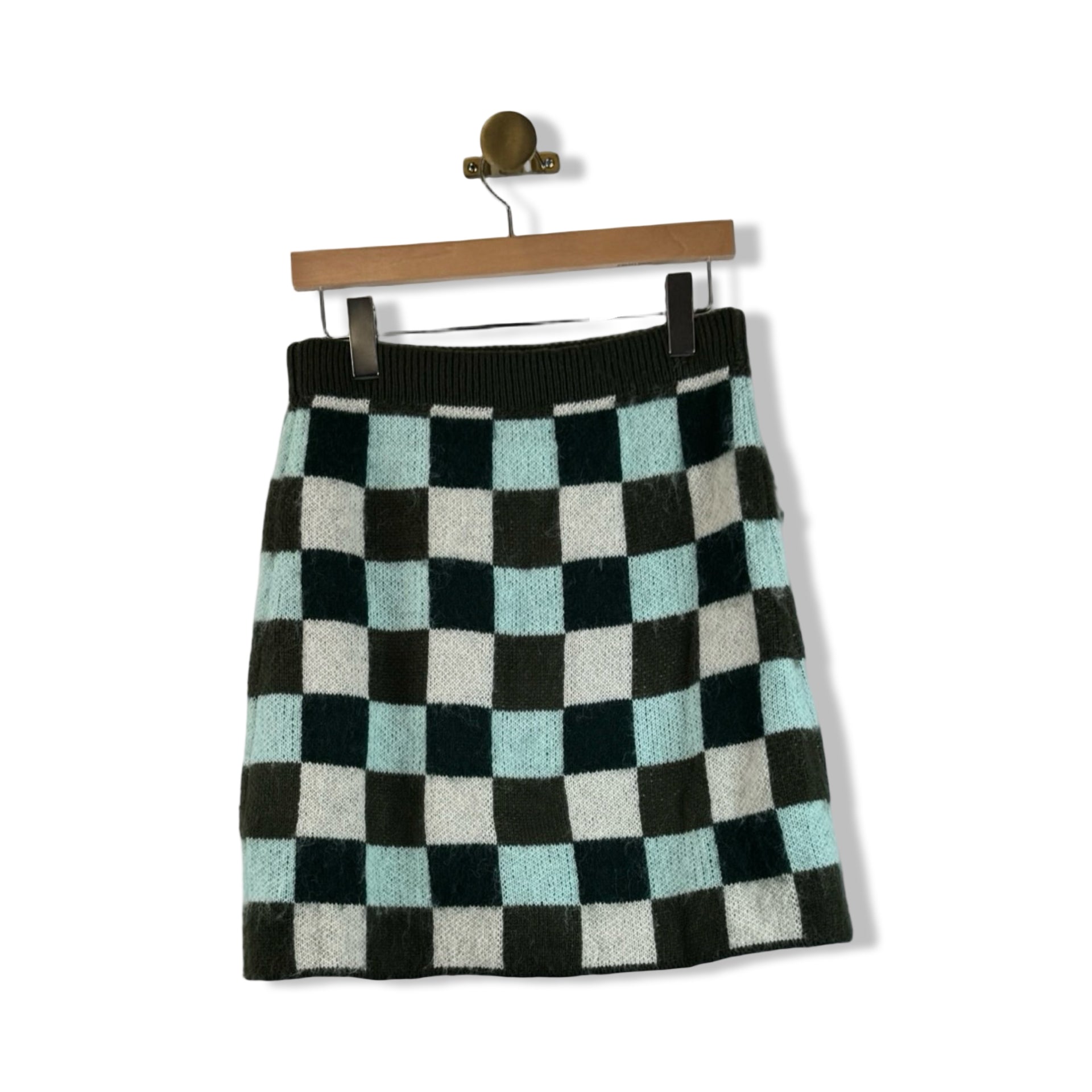 FRNCH Paris Checkered Mini Skirt