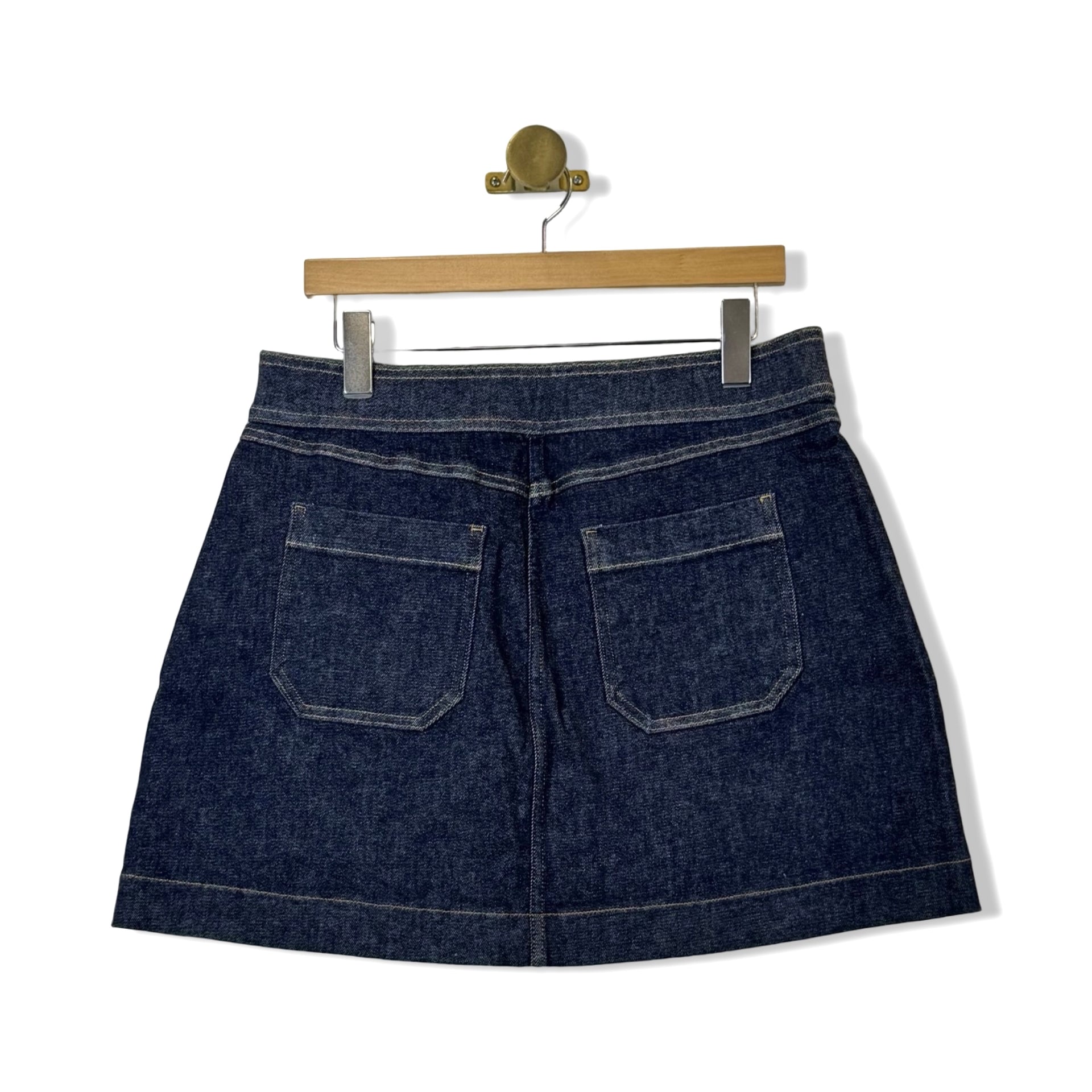 Spanx Denim Mini Skirt