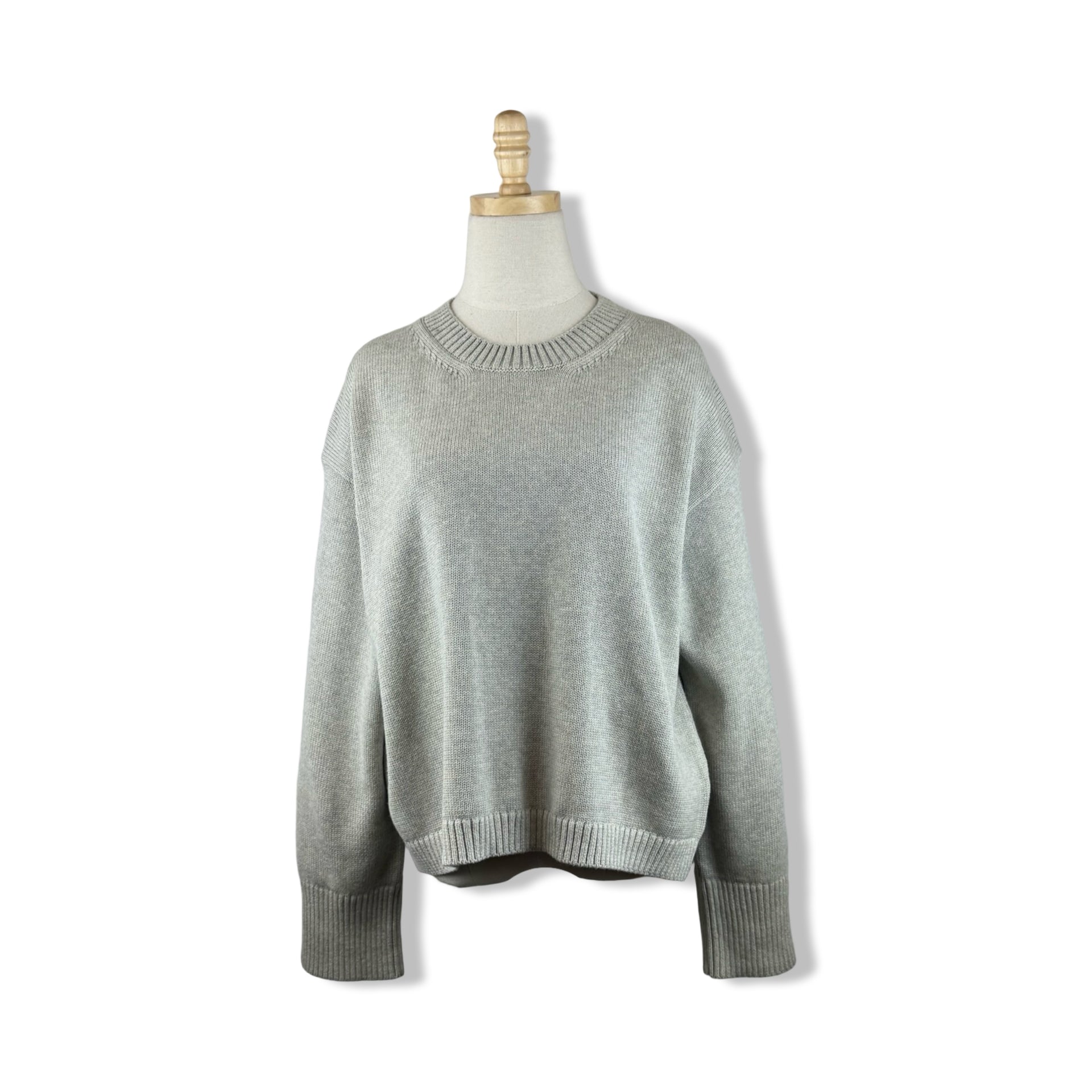 White + Warren Easy Cotton Crewneck