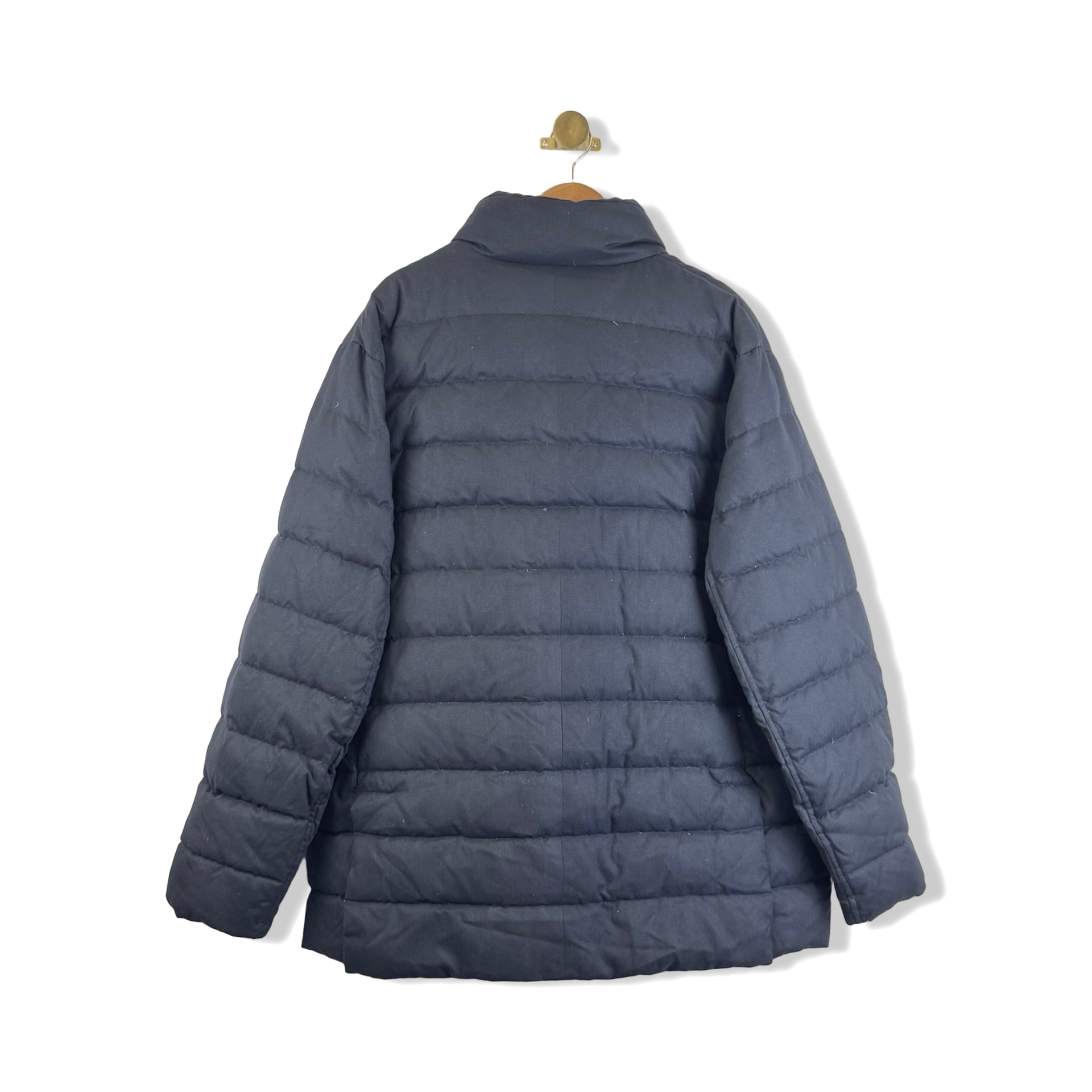 Cole Haan Quilted Flannel Down Jacket