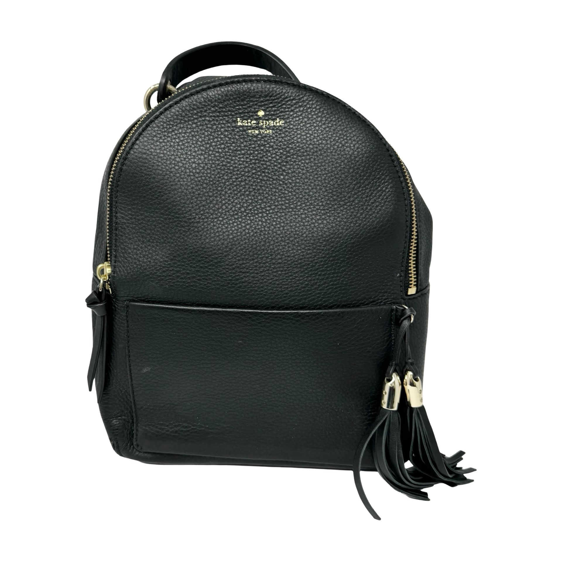 Kate spade mini black backpack best sale