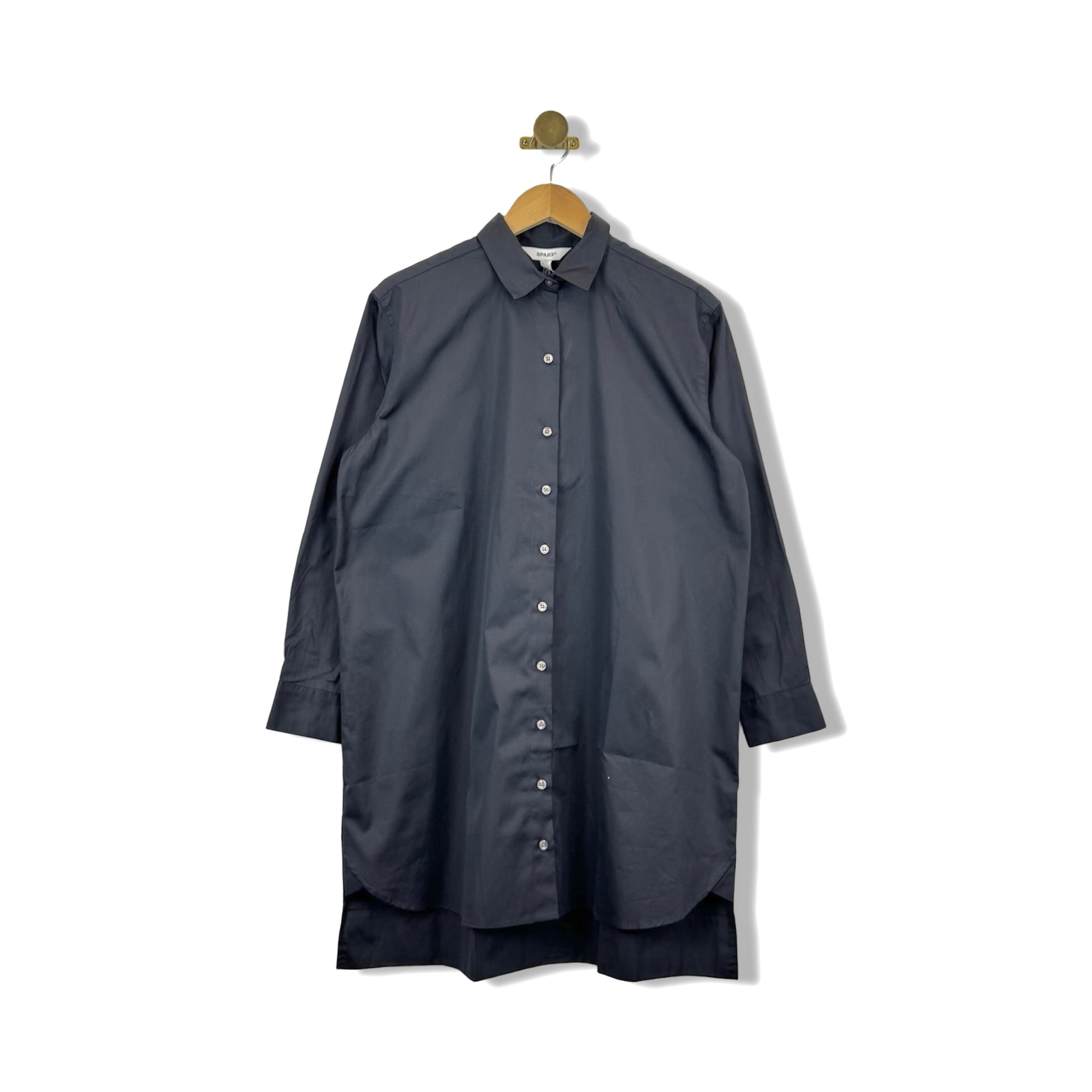 Spanx Poplin Shirt Dress