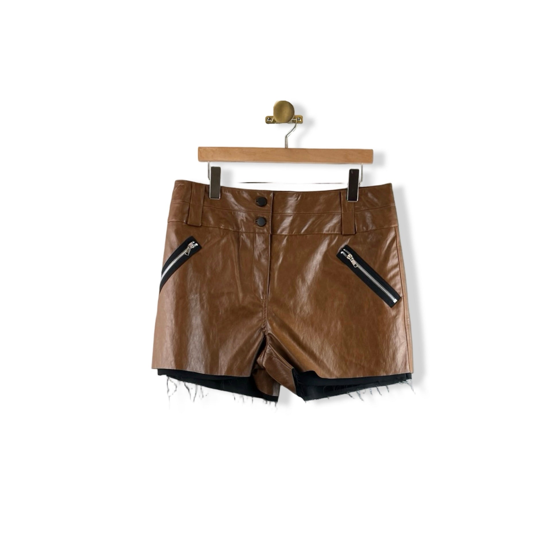 Saint Art Grayson Leather Short