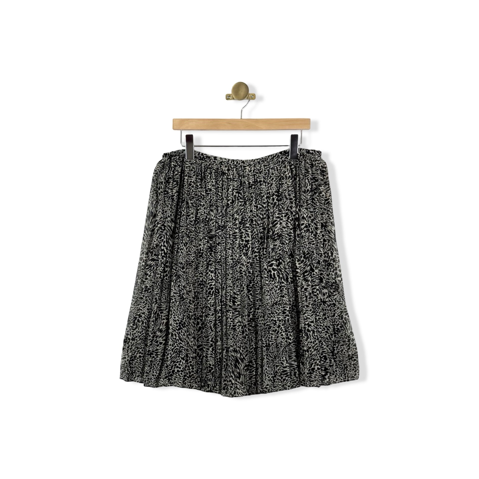 Jones New York Patterned Midi Skirt