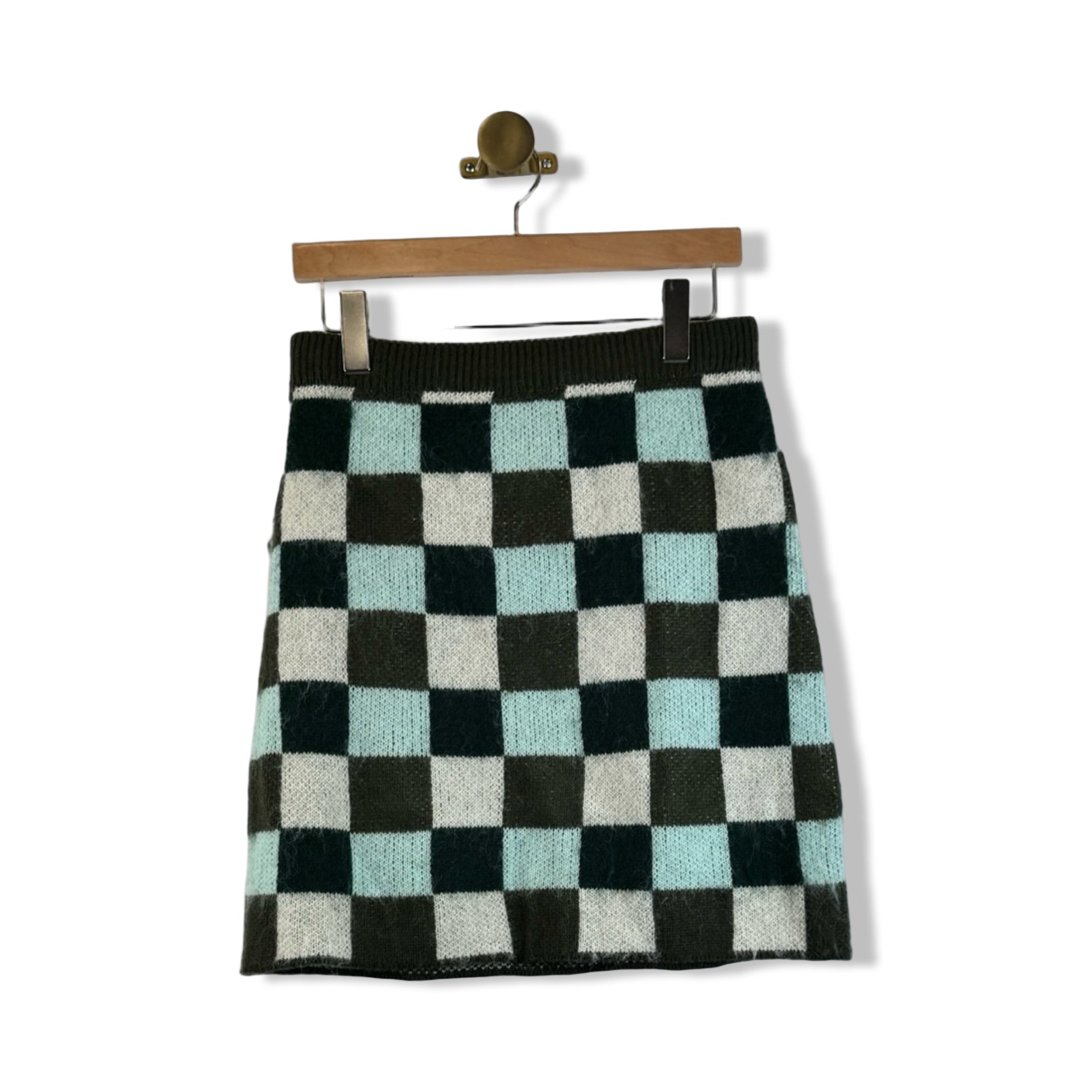 FRNCH Paris Checkered Mini Skirt