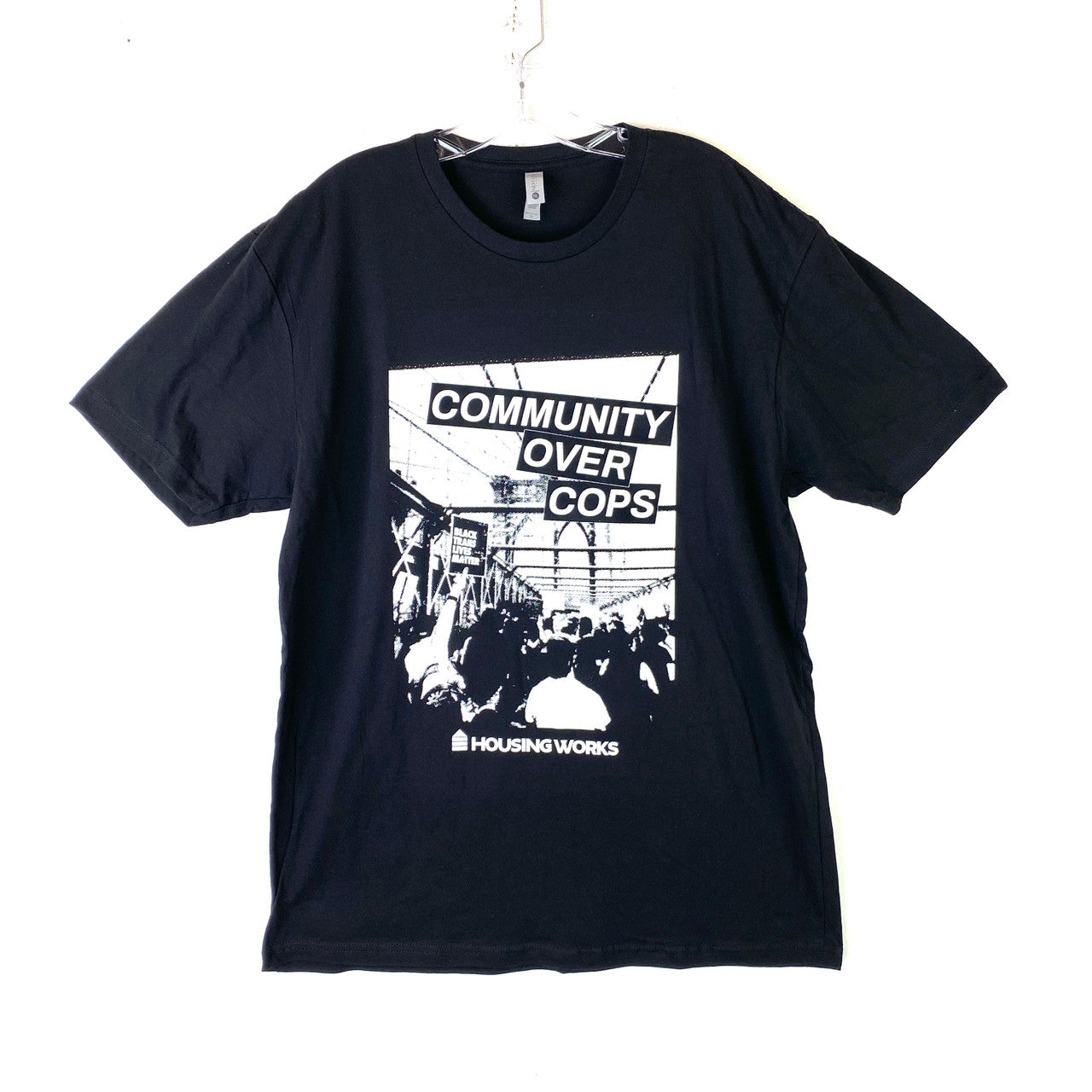 Housing Works Community Over Cops T Shirt-Thumbnail