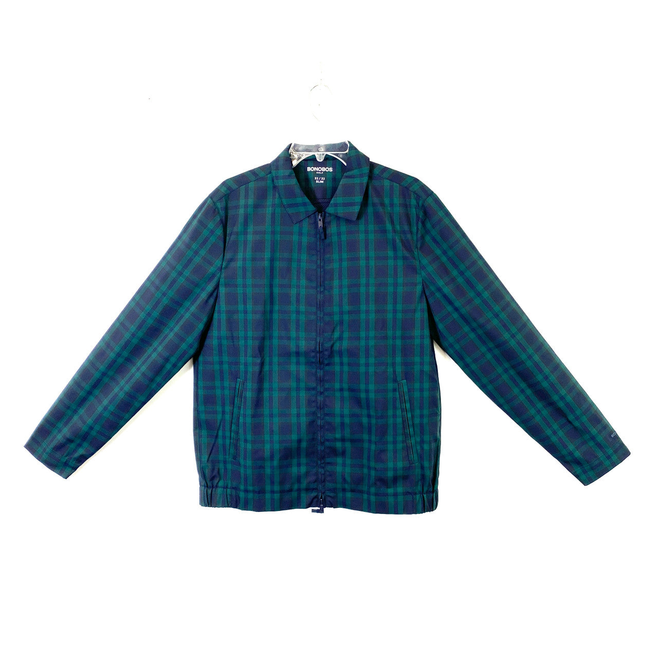Bonobos Plaid Golf Jacket- Front