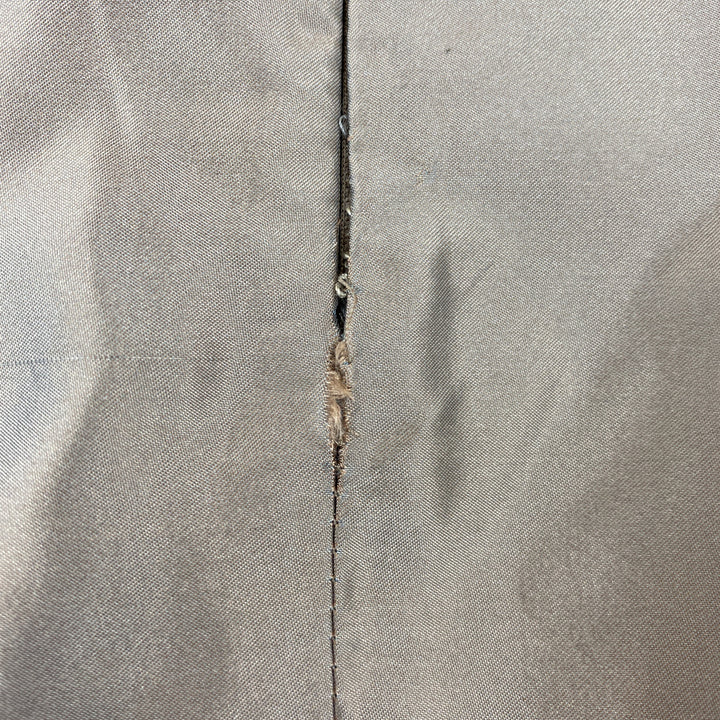 Gucci Silk Pleat Detail Skirt-Detail1