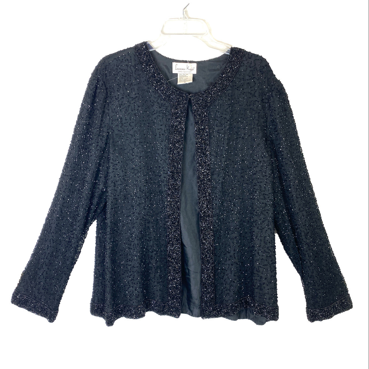 Beaded evening jacket best sale