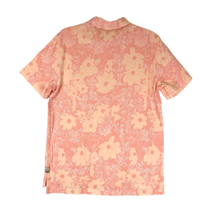 Surfside Supply Floral Printed Polo-Orange back