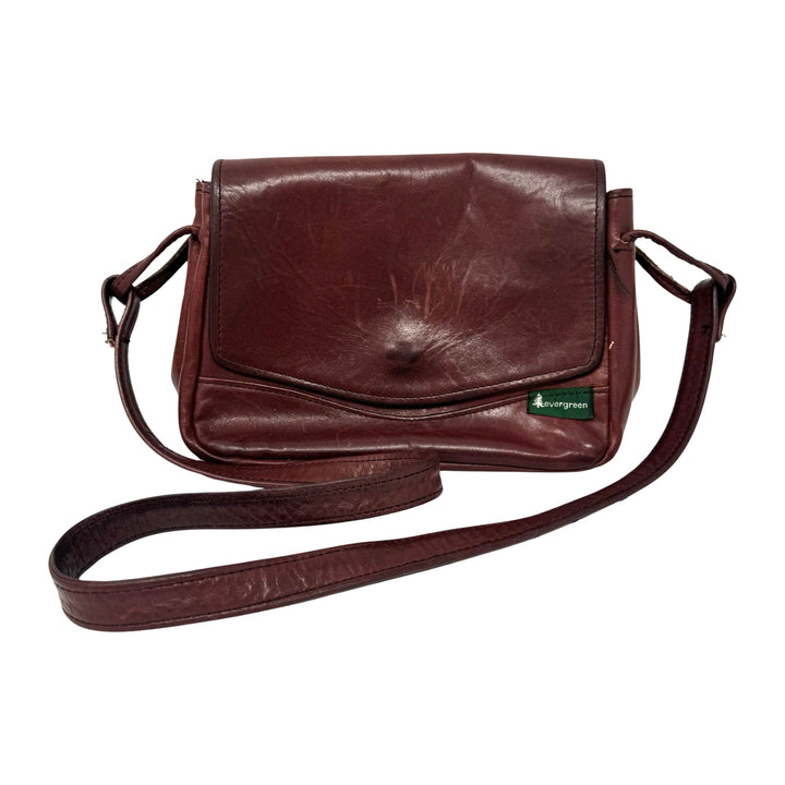 Evergreen Leather Crossbody Bag