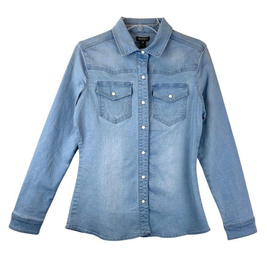 true religion button up